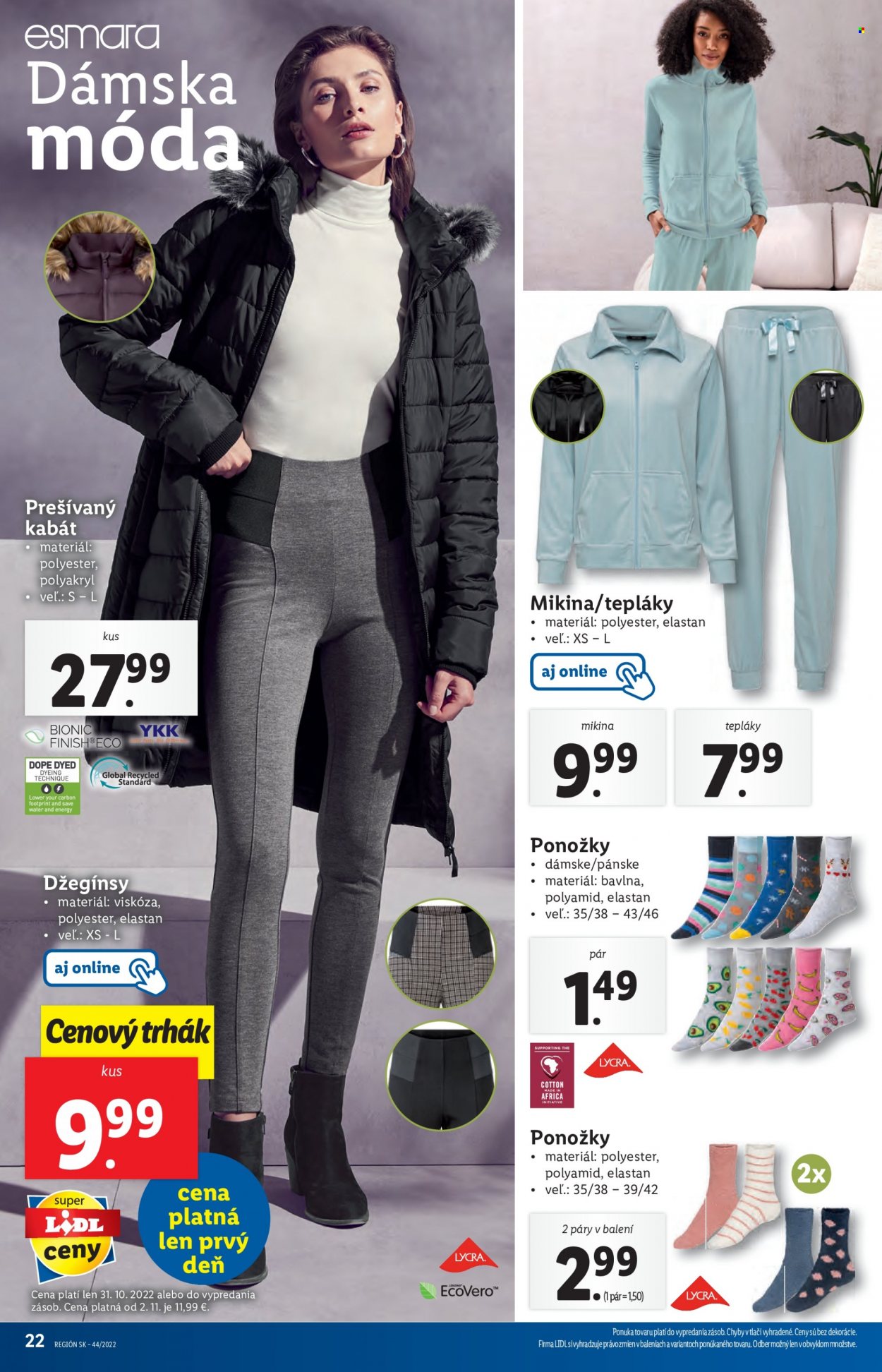 Leták Lidl - 31.10.2022 - 6.11.2022. Strana 22