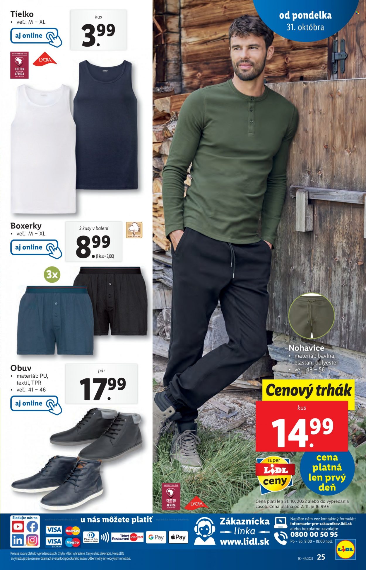 Leták Lidl - 31.10.2022 - 6.11.2022. Strana 25