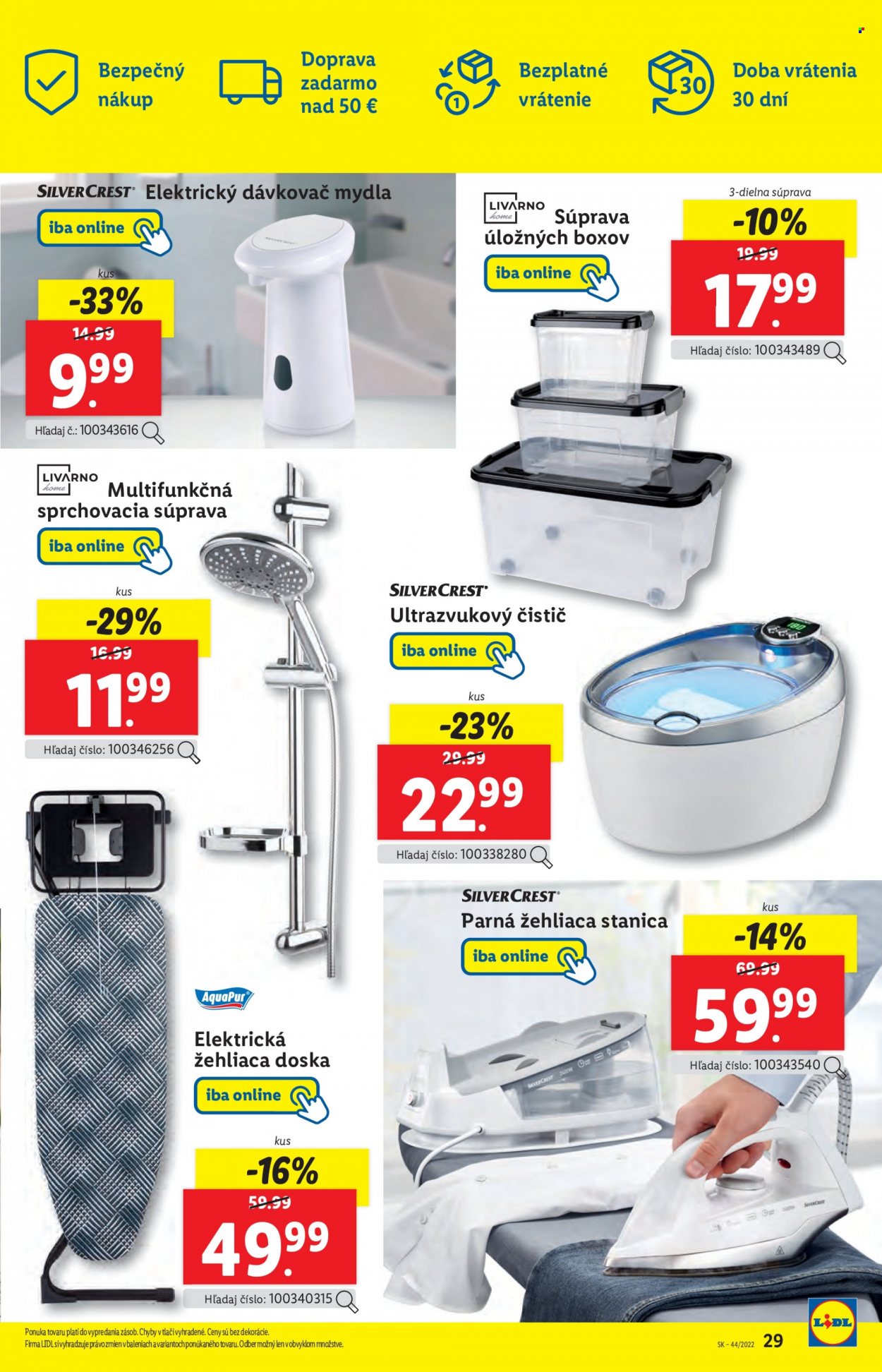 Leták Lidl - 31.10.2022 - 6.11.2022. Strana 29