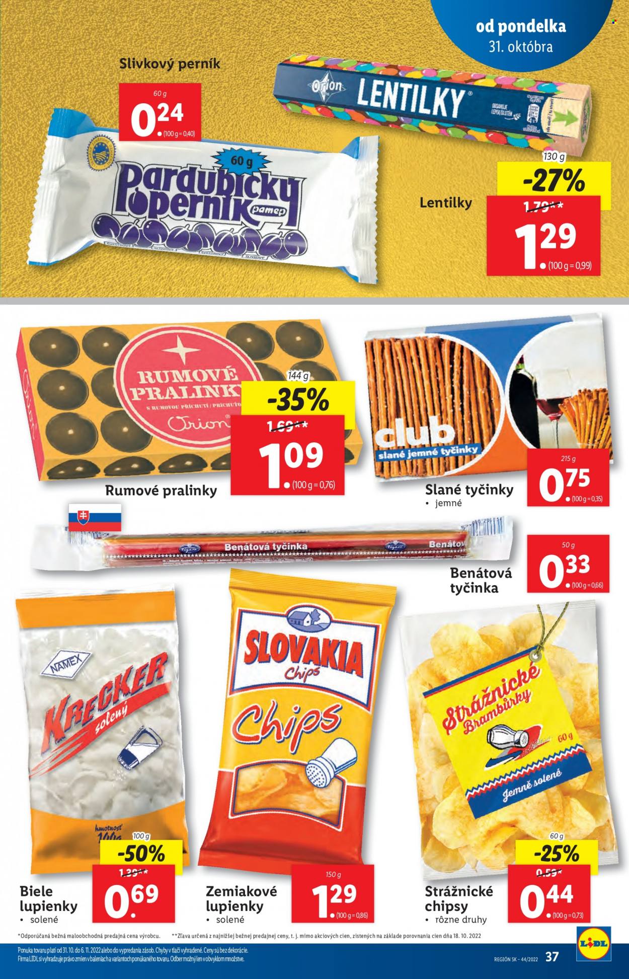 Leták Lidl - 31.10.2022 - 6.11.2022. Strana 37