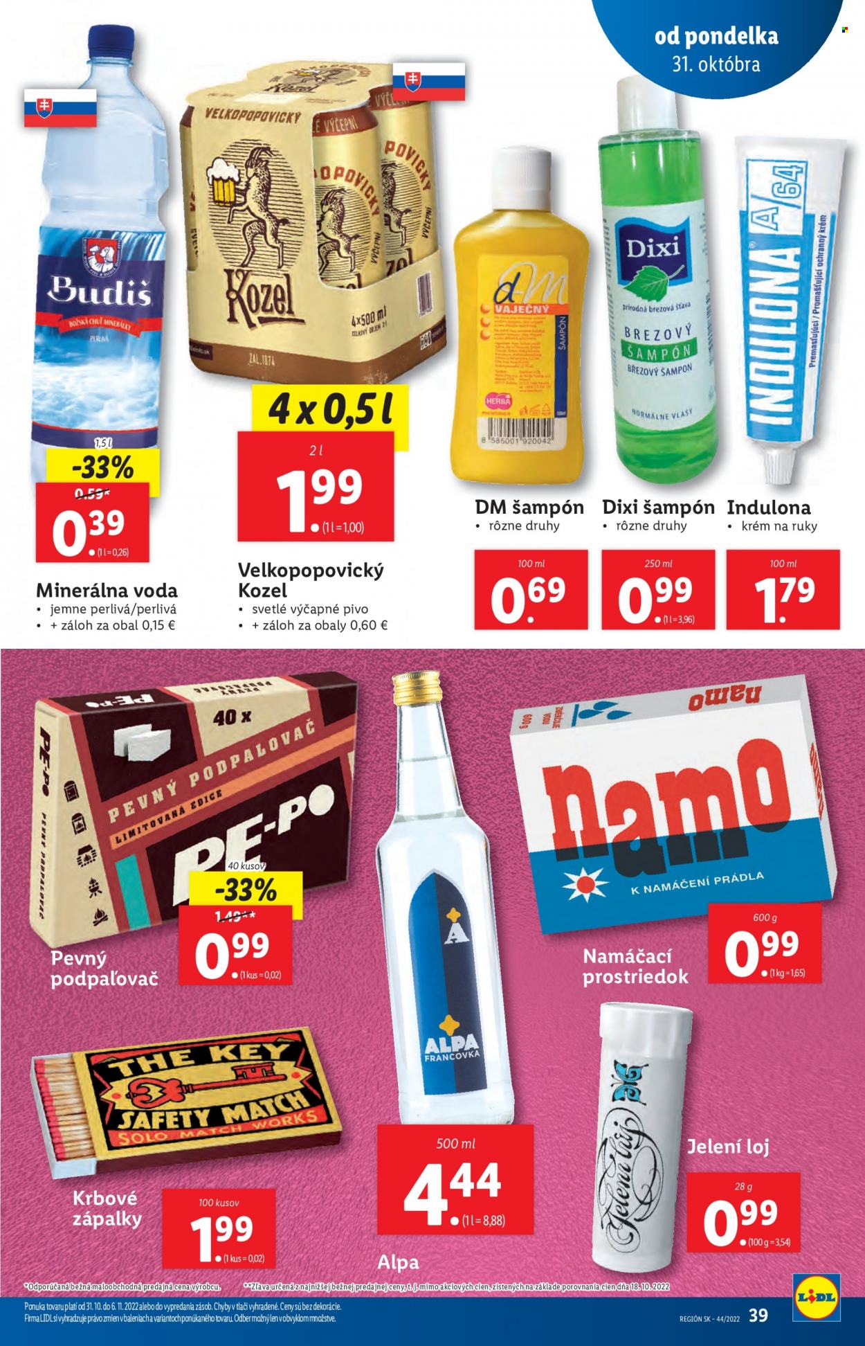 Leták Lidl - 31.10.2022 - 6.11.2022. Strana 39
