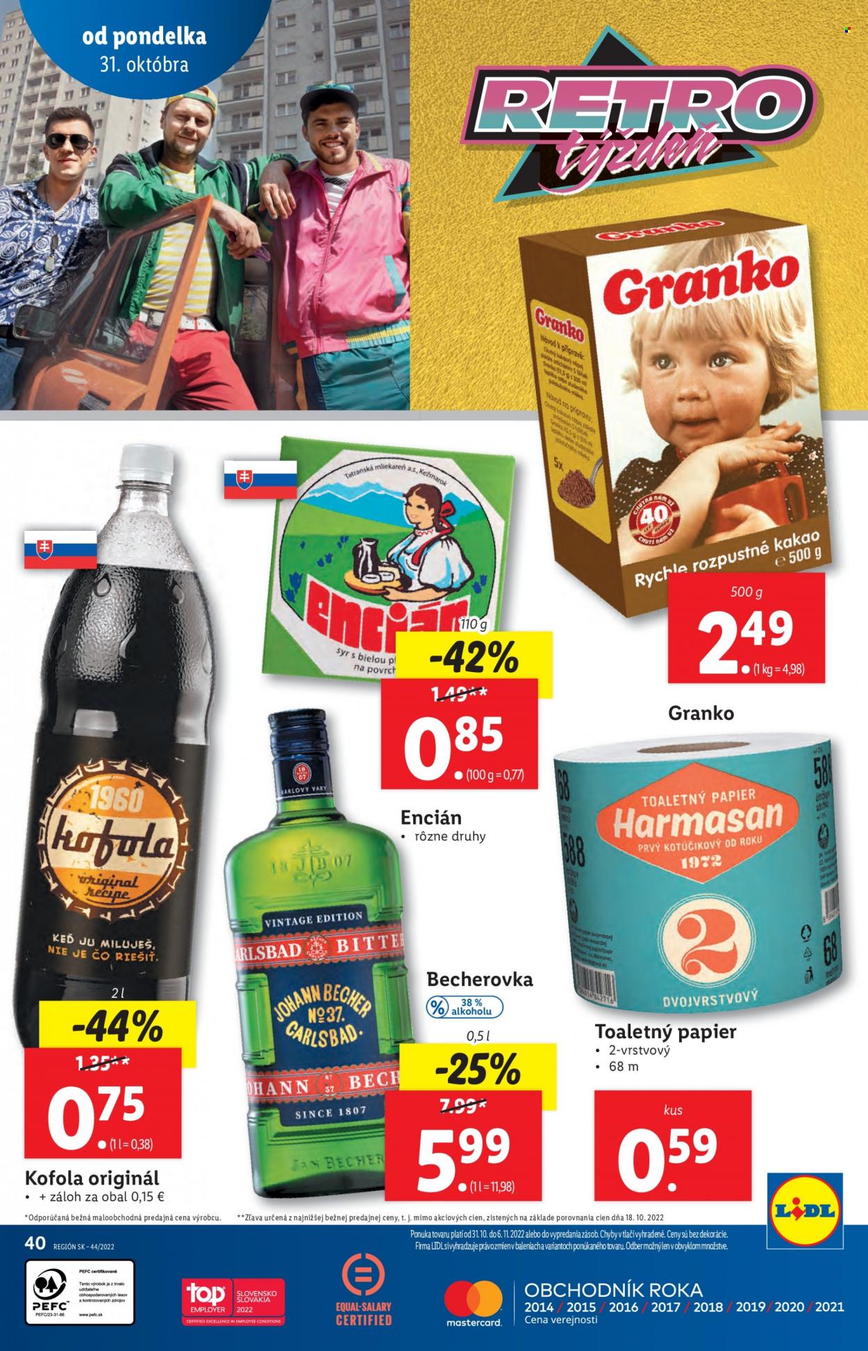 Leták Lidl - 31.10.2022 - 6.11.2022. Strana 40