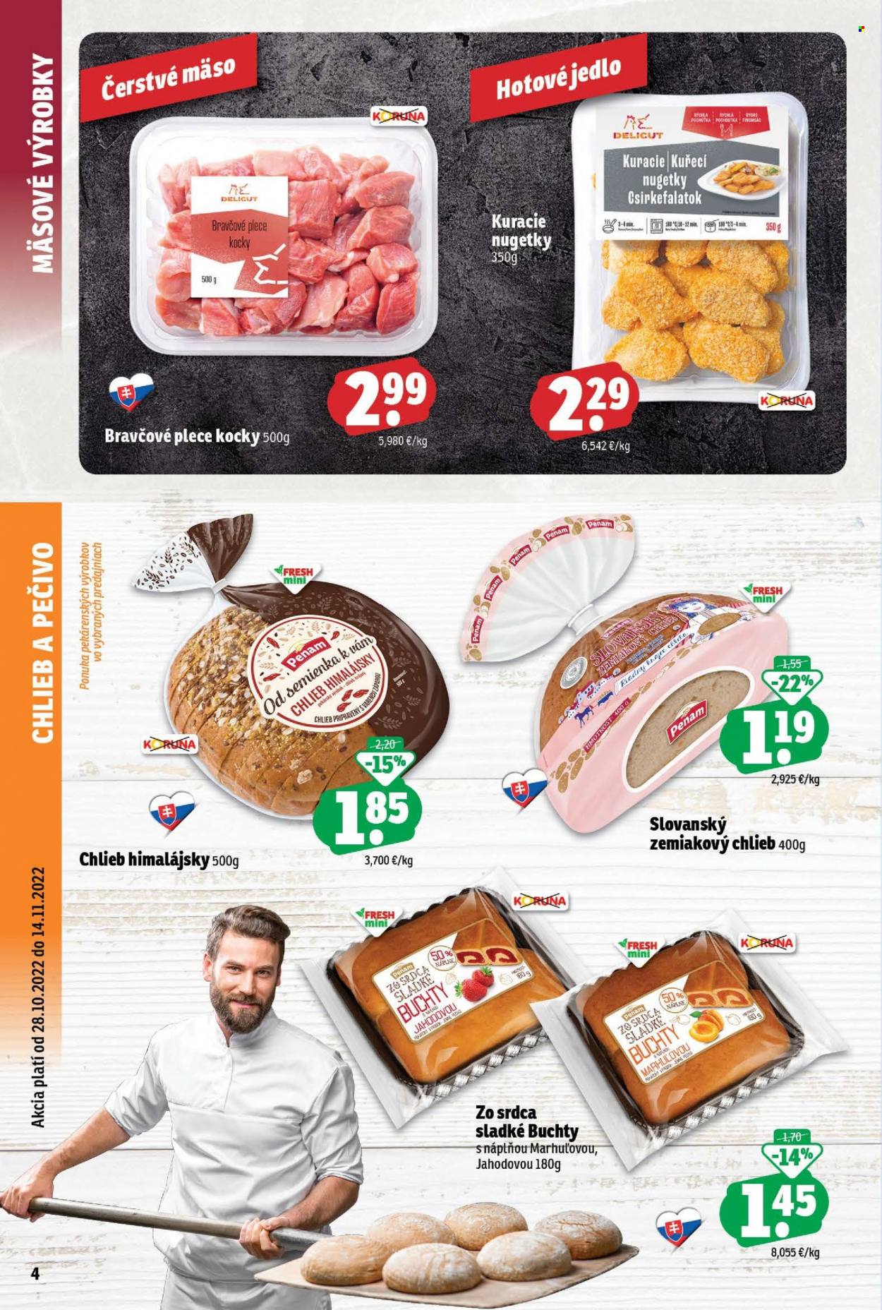 Leták FRESH - 28.10.2022 - 14.11.2022. Strana 4