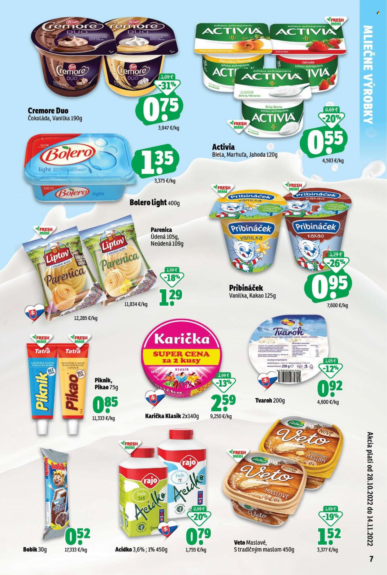 Leták FRESH - 28.10.2022 - 14.11.2022. Strana 7
