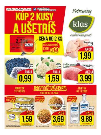 Leták Klas - 31.10.2022 - 6.11.2022.