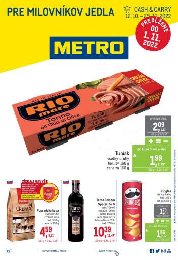 Leták Metro - 12.10.2022 - 1.11.2022.