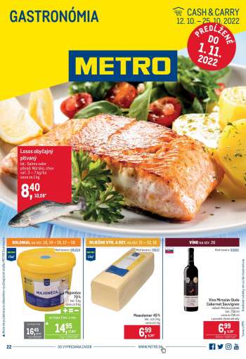 Leták Metro - 12.10.2022 - 1.11.2022.