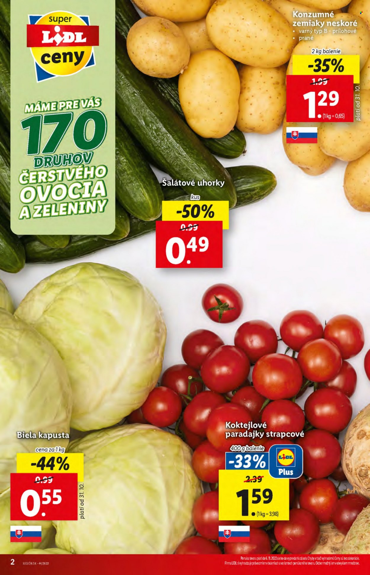 Leták Lidl - 3.11.2022 - 6.11.2022. Strana 2