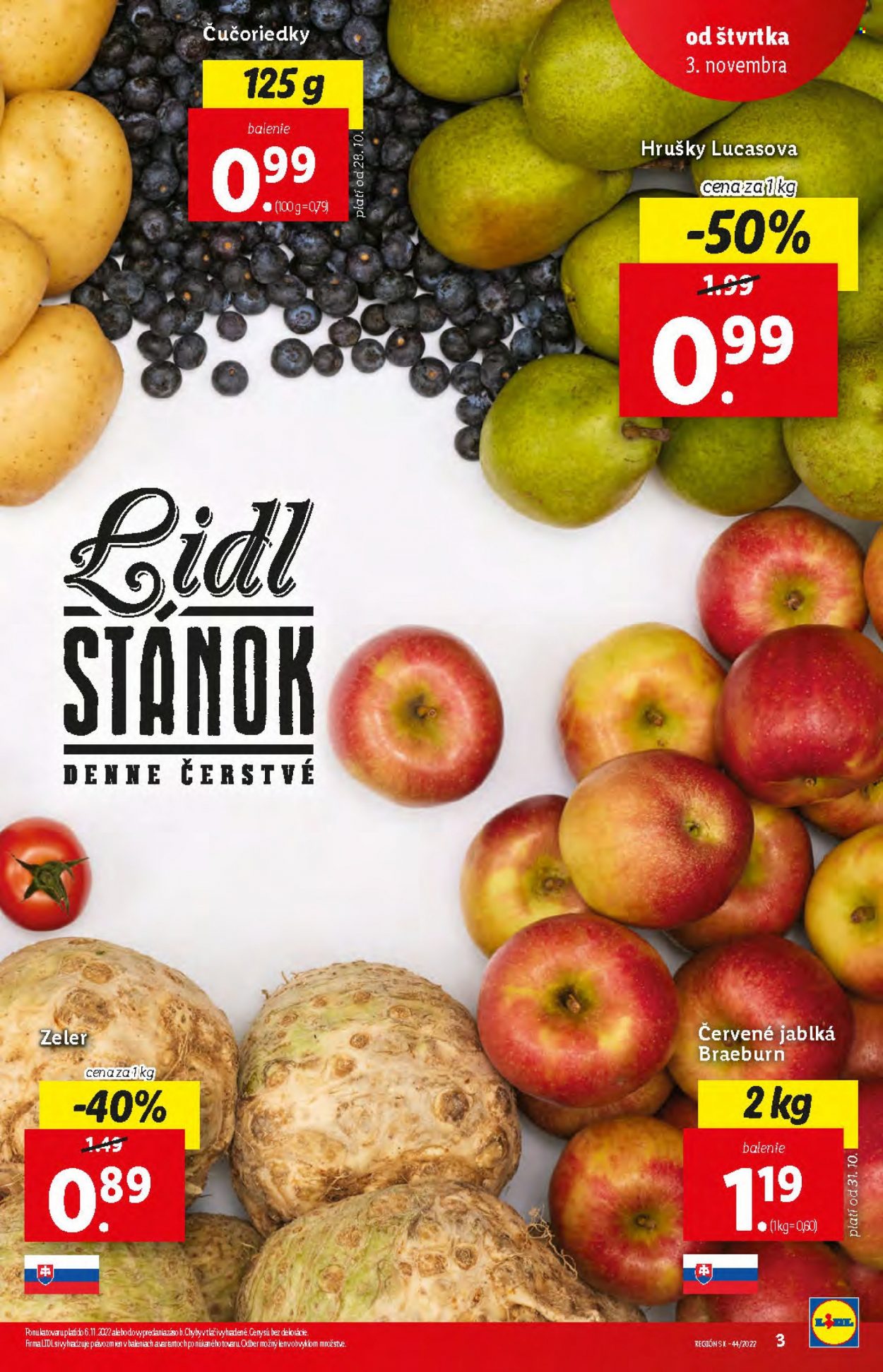 Leták Lidl - 3.11.2022 - 6.11.2022. Strana 3