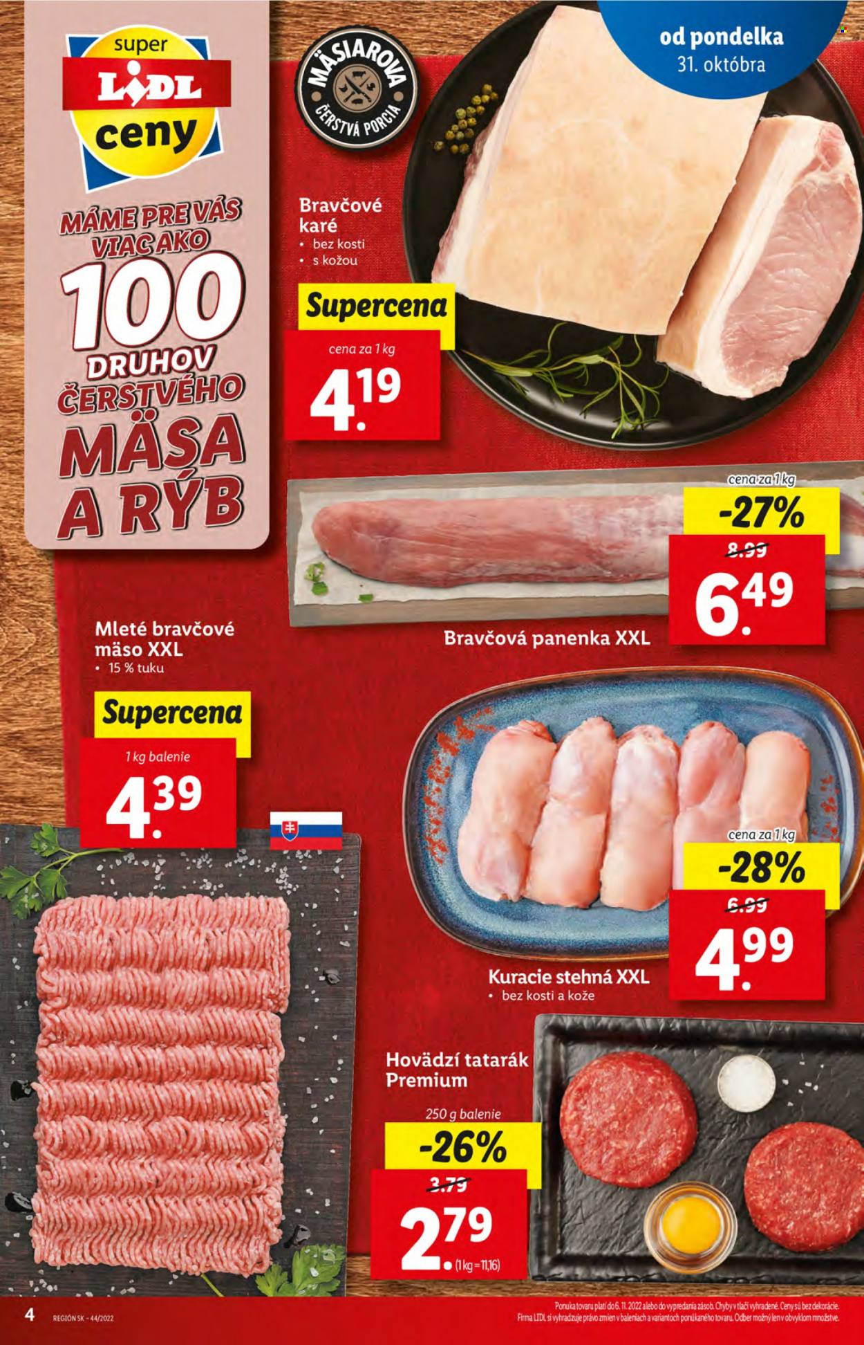 Leták Lidl - 3.11.2022 - 6.11.2022. Strana 4