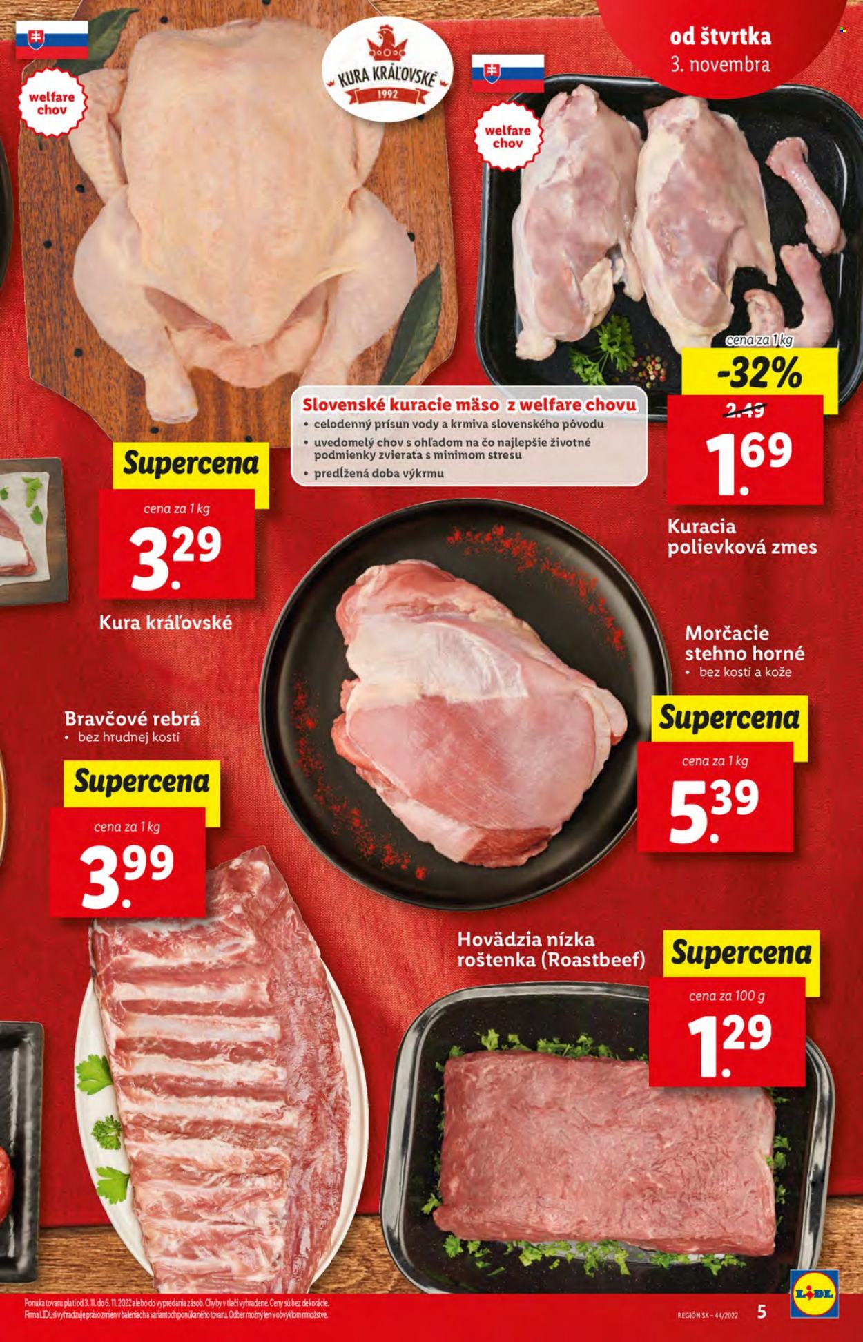 Leták Lidl - 3.11.2022 - 6.11.2022. Strana 5