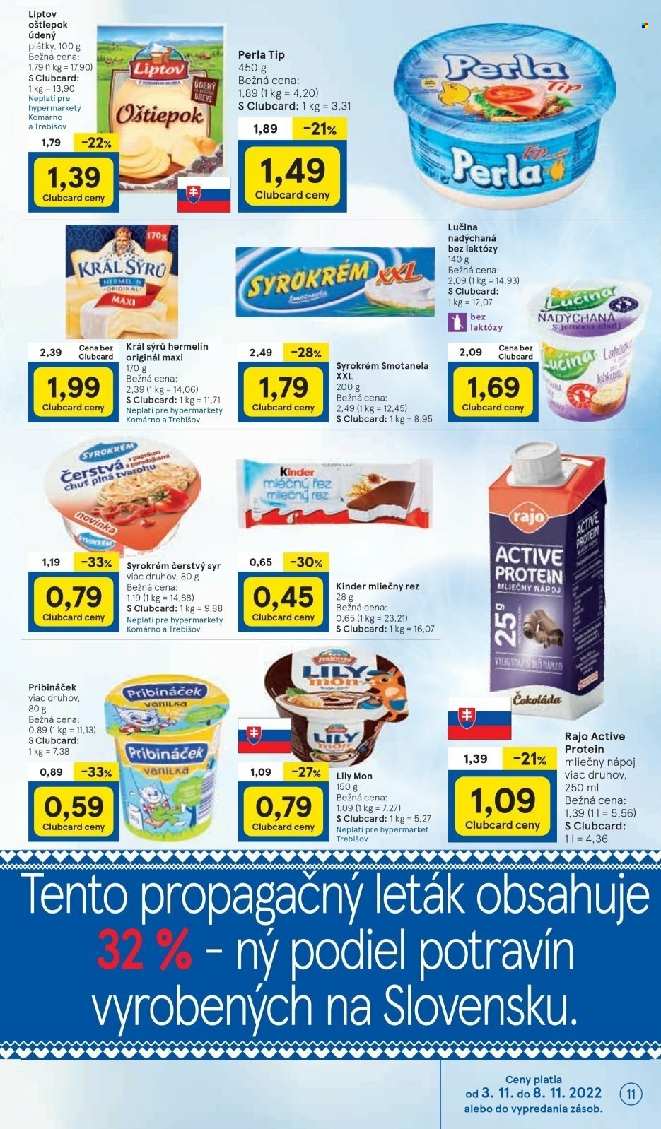 Leták TESCO - 3.11.2022 - 8.11.2022. Strana 11