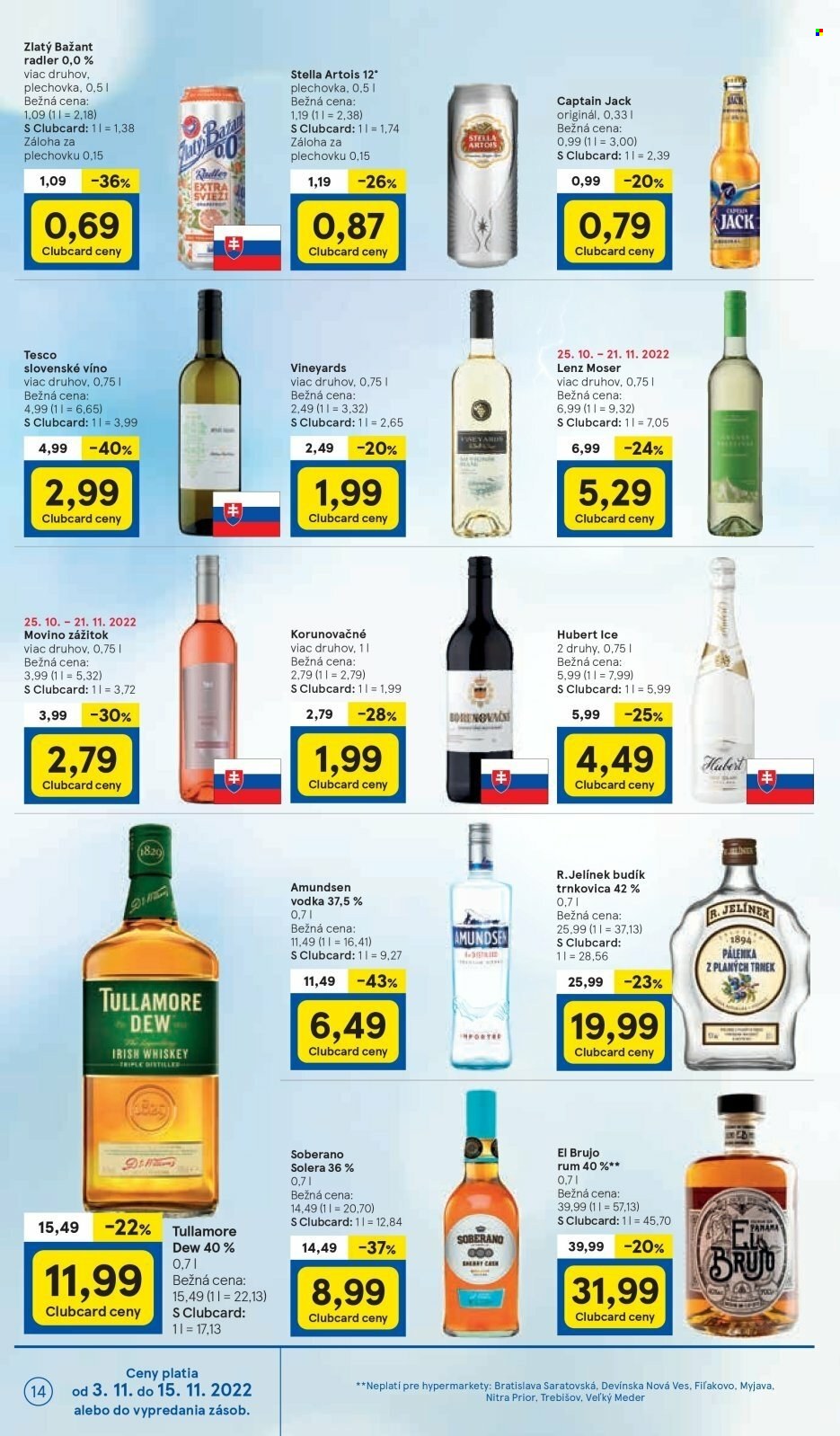 Leták TESCO - 3.11.2022 - 8.11.2022. Strana 14