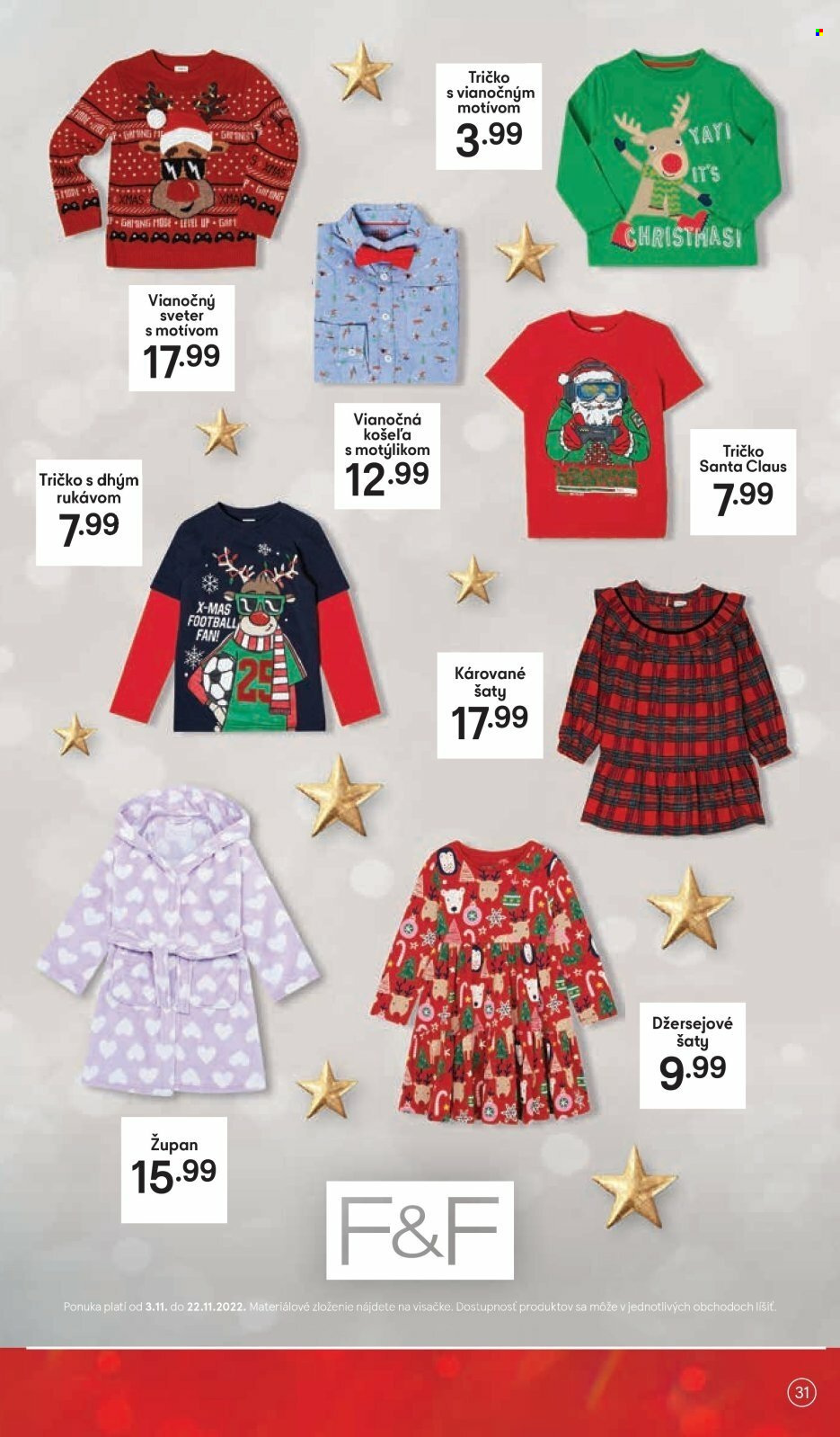 Leták TESCO - 3.11.2022 - 8.11.2022. Strana 31