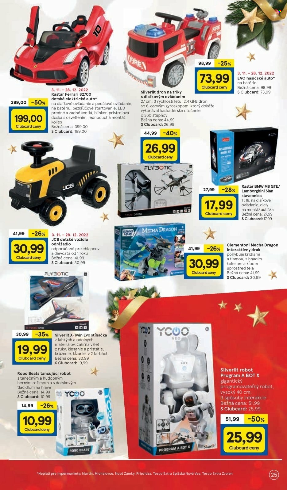 Leták TESCO - 3.11.2022 - 22.11.2022. Strana 25