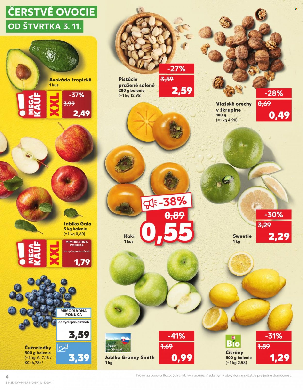 Leták Kaufland - 3.11.2022 - 9.11.2022. Strana 4