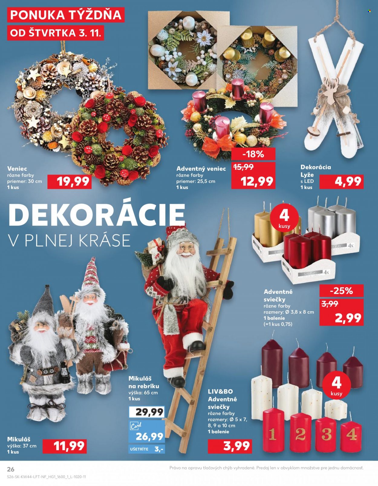 Leták Kaufland - 3.11.2022 - 9.11.2022. Strana 26