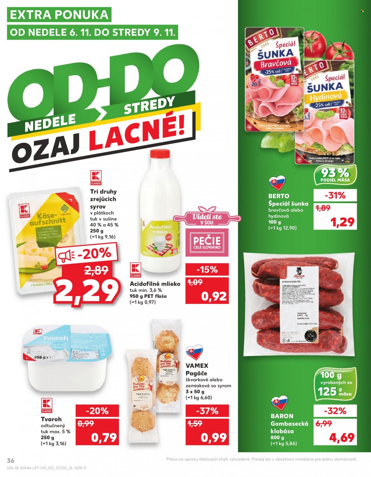 Leták Kaufland - 3.11.2022 - 9.11.2022. Strana 36
