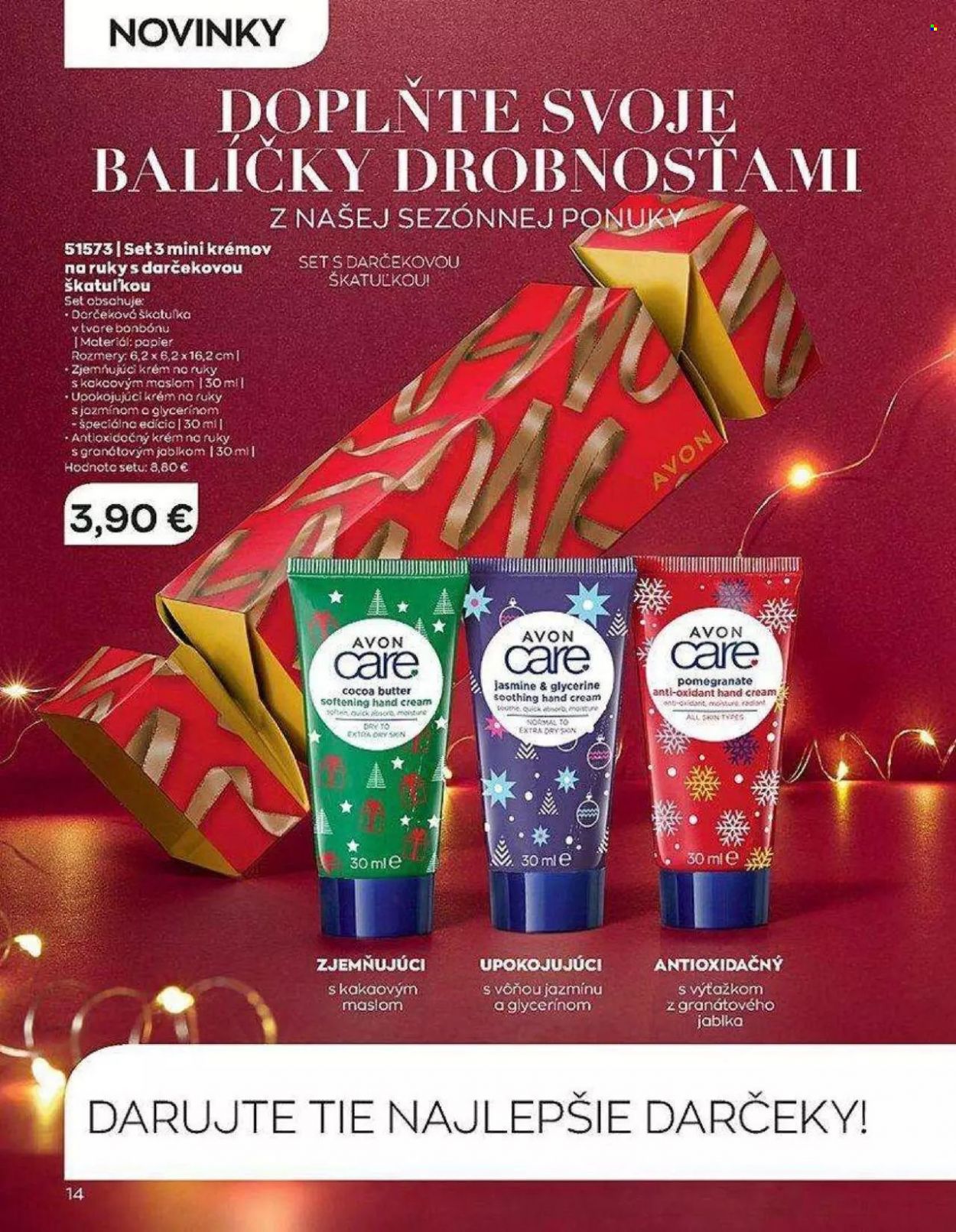 Leták Avon - 1.11.2022 - 30.11.2022. Strana 14