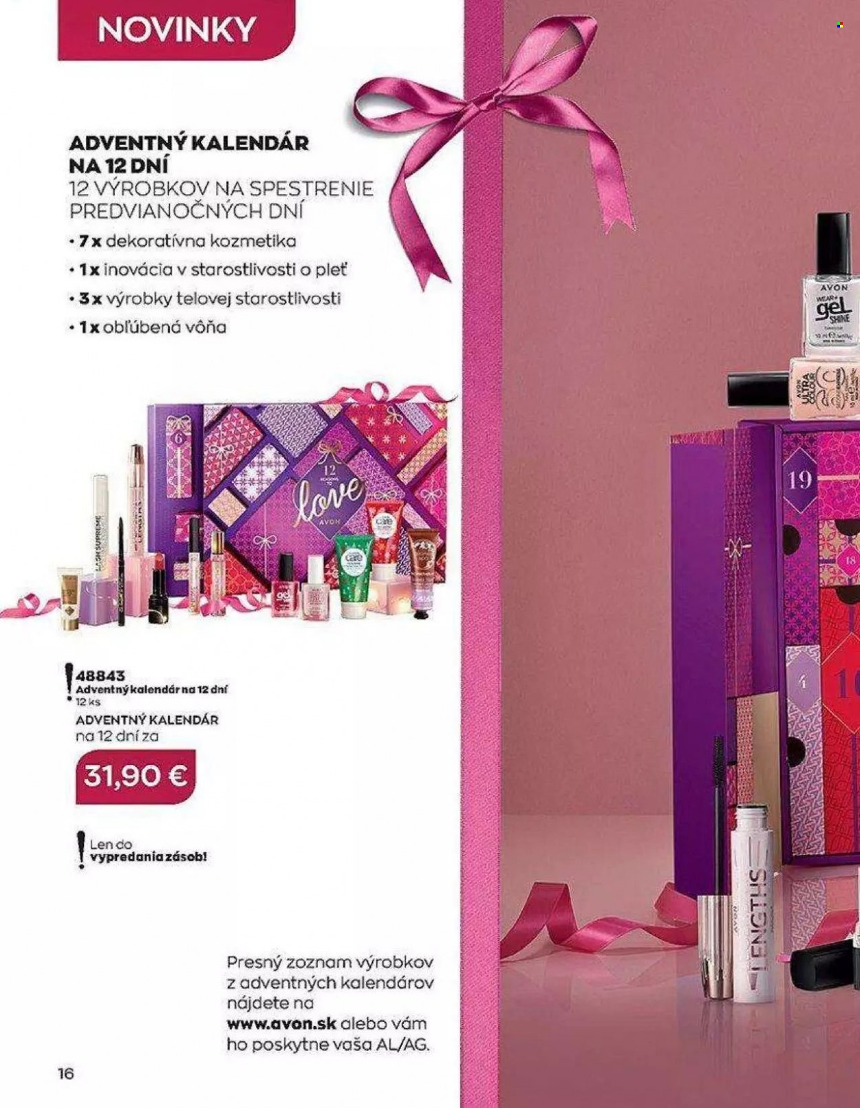 Leták Avon - 1.11.2022 - 30.11.2022. Strana 16