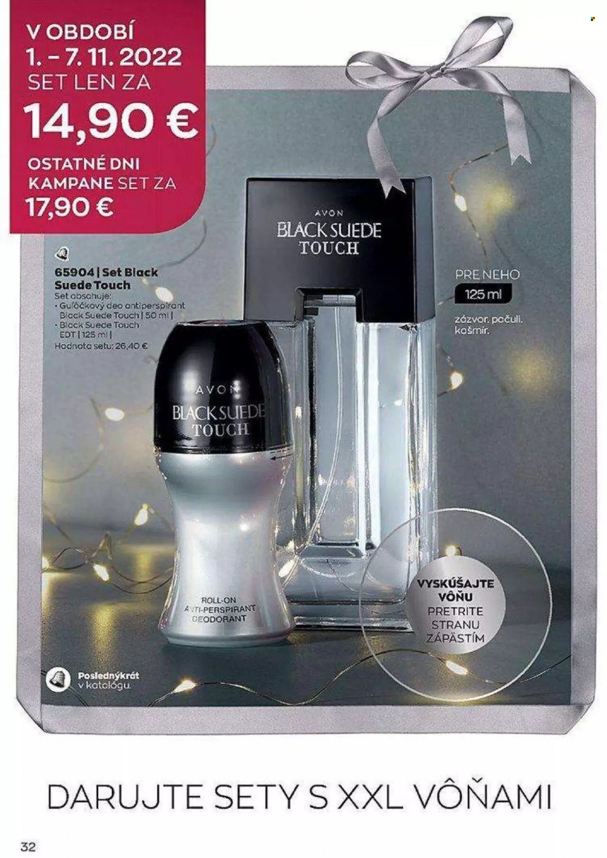 Leták Avon - 1.11.2022 - 30.11.2022. Strana 32