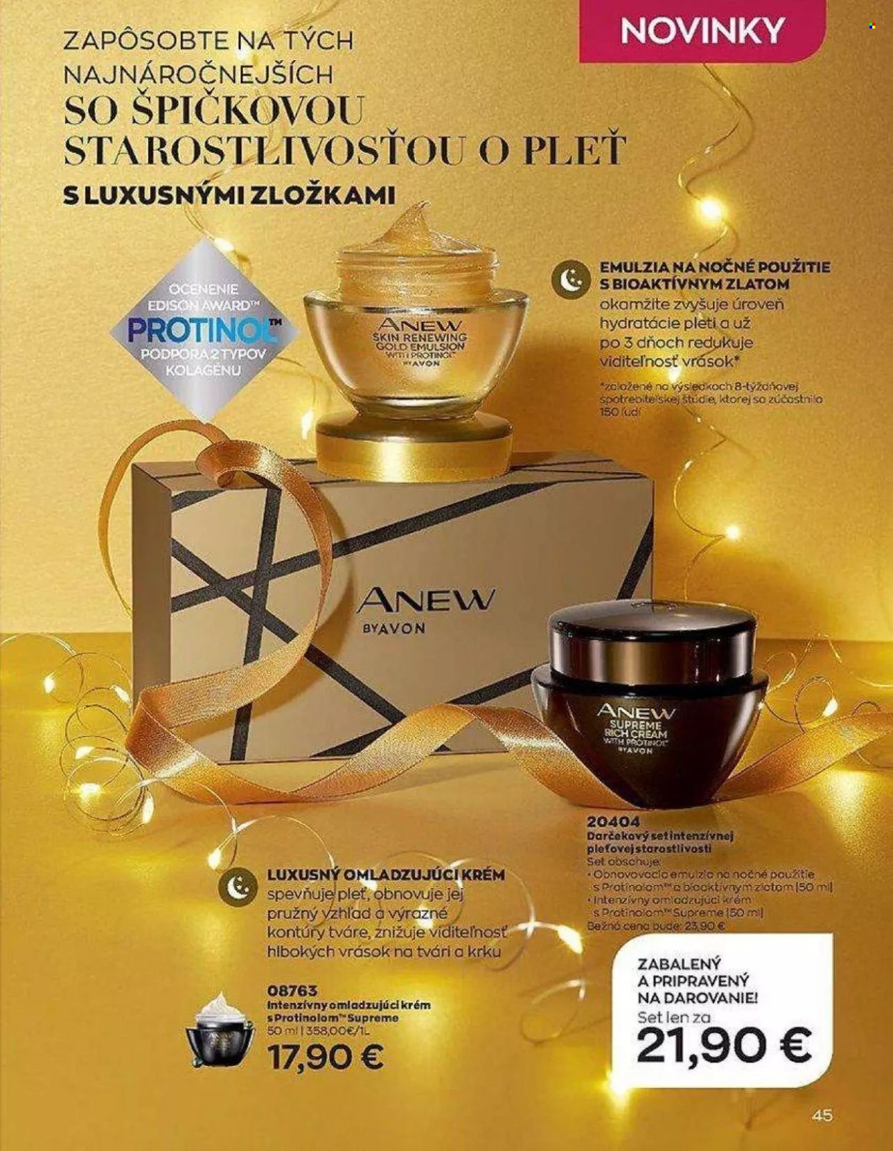 Leták Avon - 1.11.2022 - 30.11.2022. Strana 45