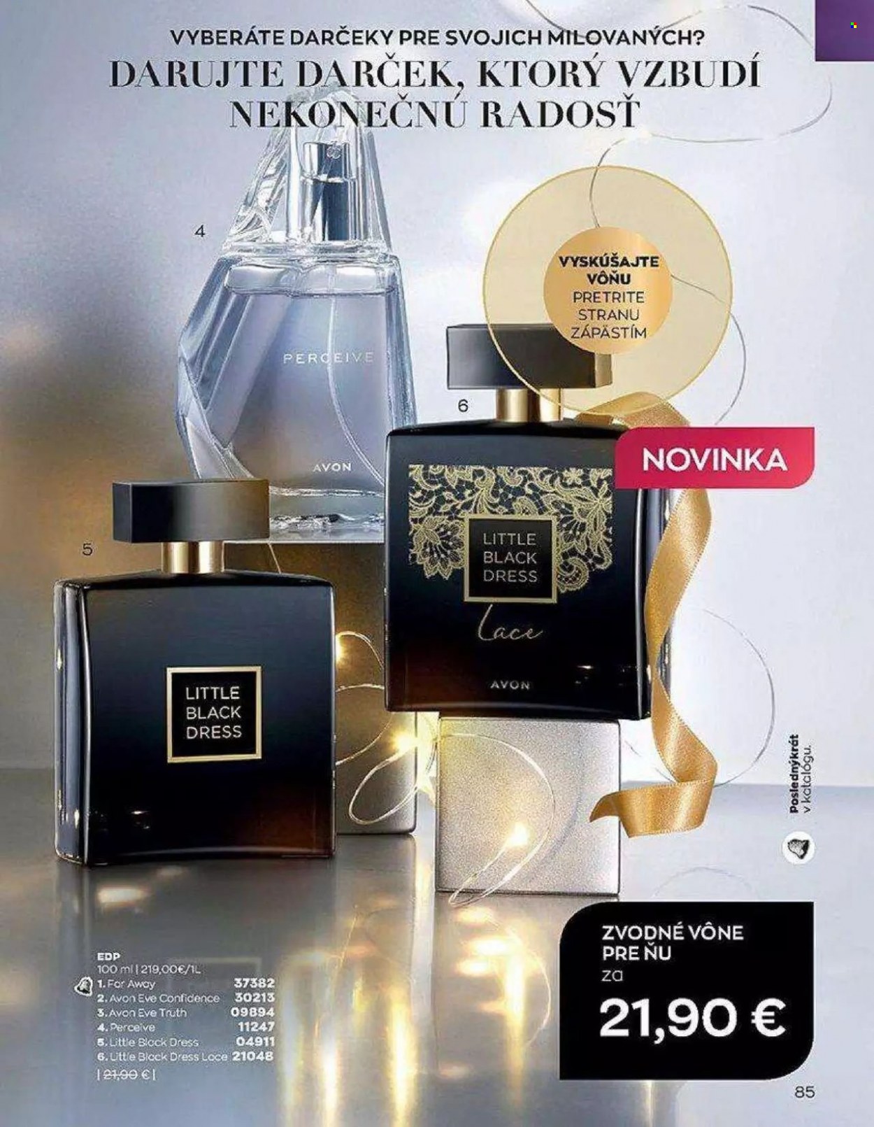 Leták Avon - 1.11.2022 - 30.11.2022. Strana 85