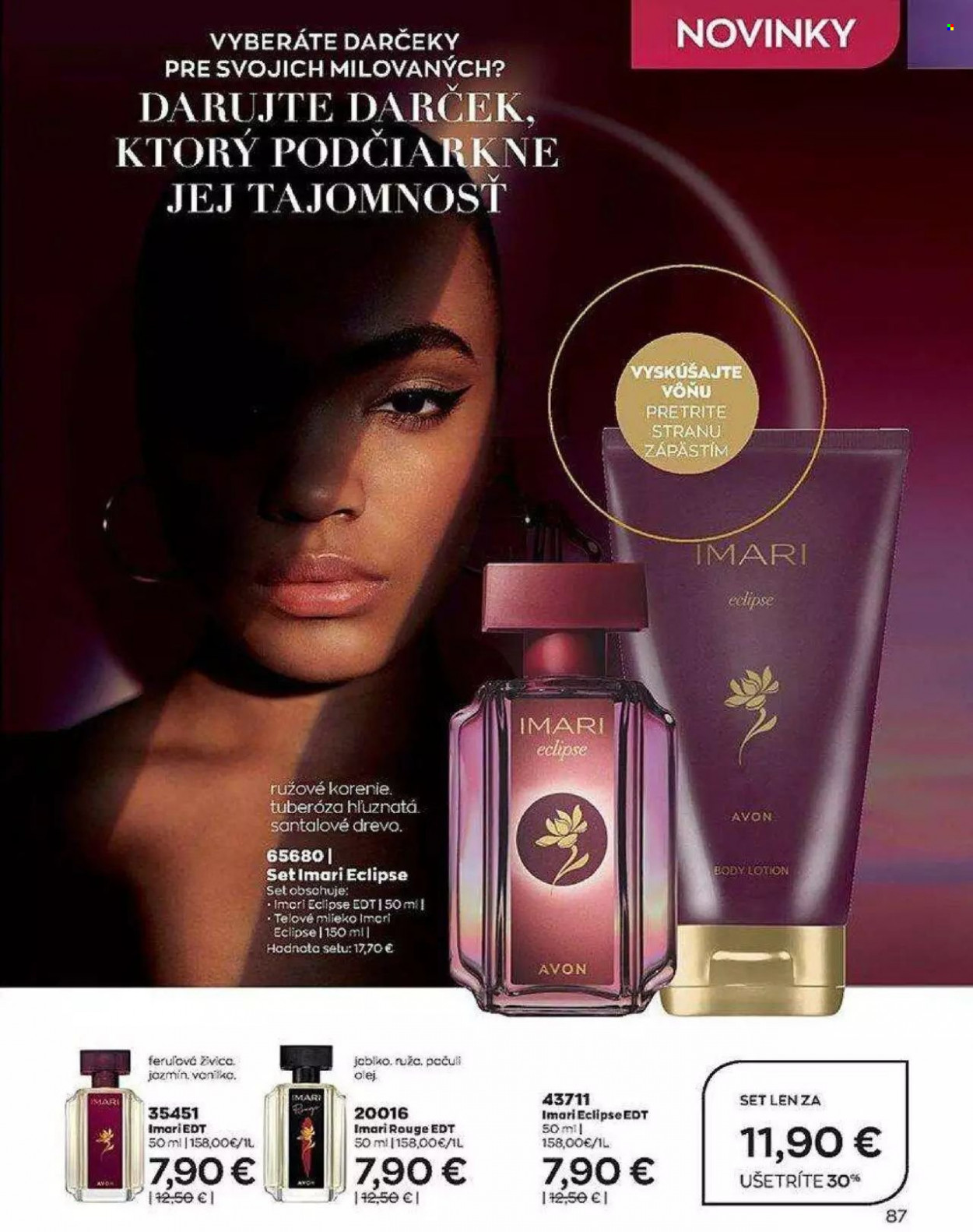 Leták Avon - 1.11.2022 - 30.11.2022. Strana 87