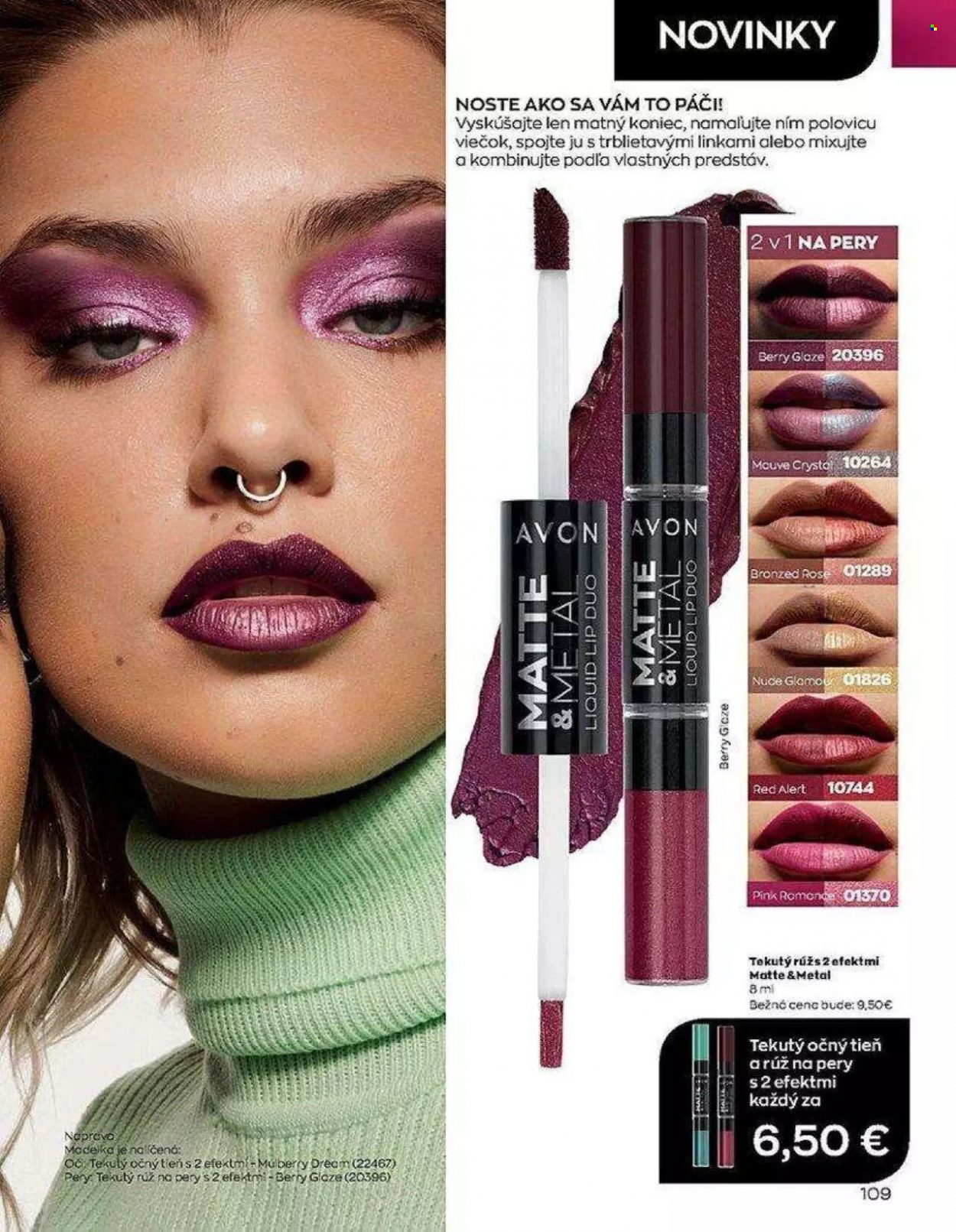 Leták Avon - 1.11.2022 - 30.11.2022. Strana 109