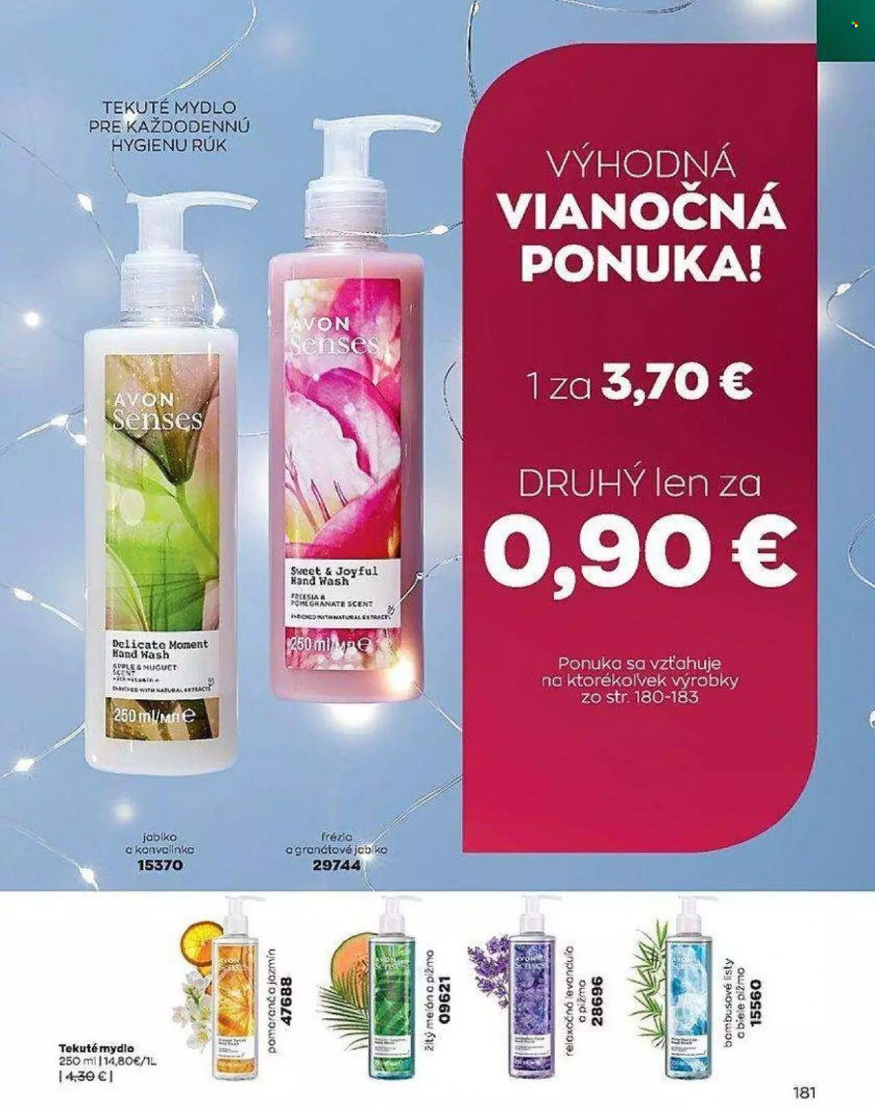 Leták Avon - 1.11.2022 - 30.11.2022. Strana 181