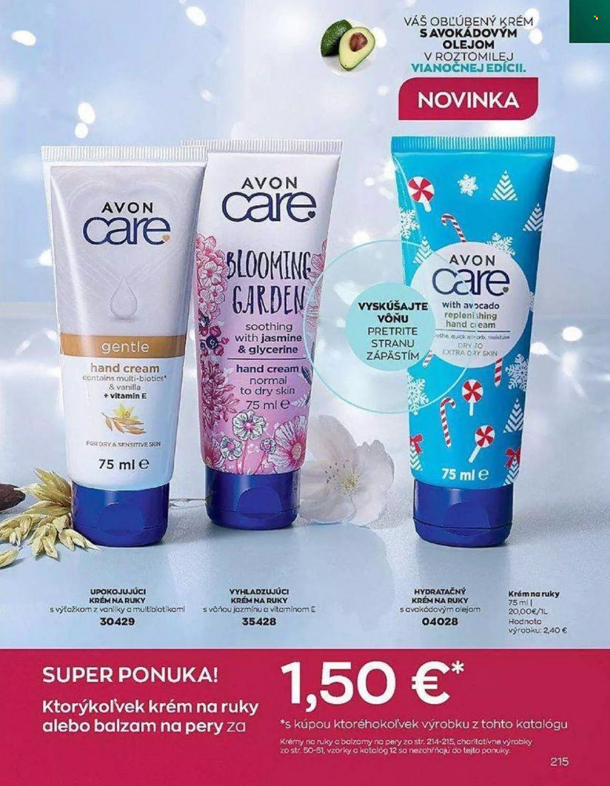 Leták Avon - 1.11.2022 - 30.11.2022. Strana 215