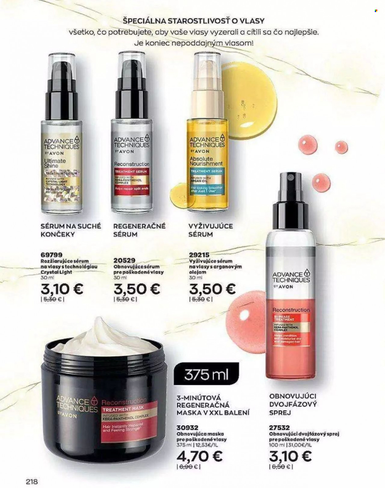 Leták Avon - 1.11.2022 - 30.11.2022. Strana 218