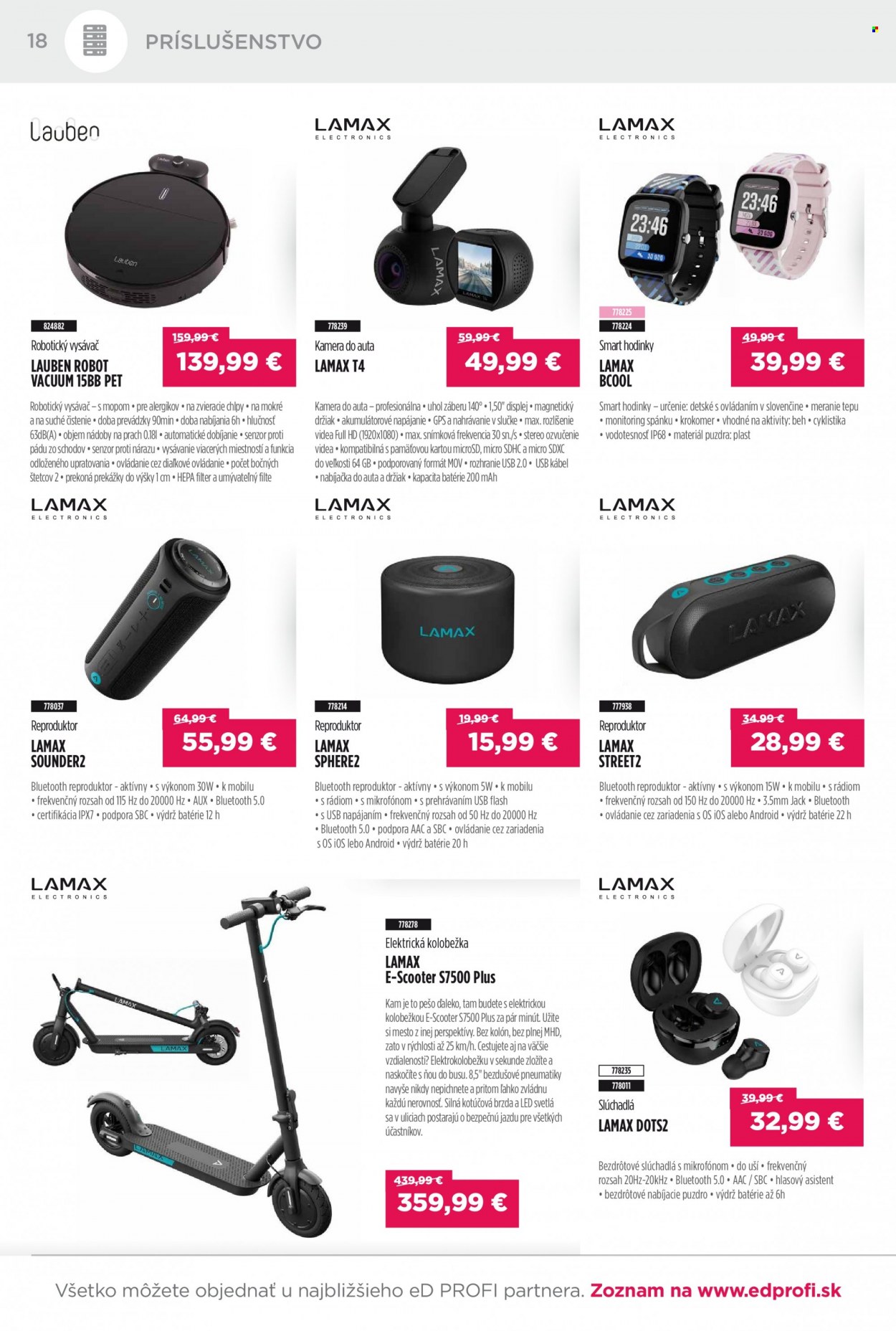 Leták eD PROFI - 1.11.2022 - 30.11.2022. Strana 18