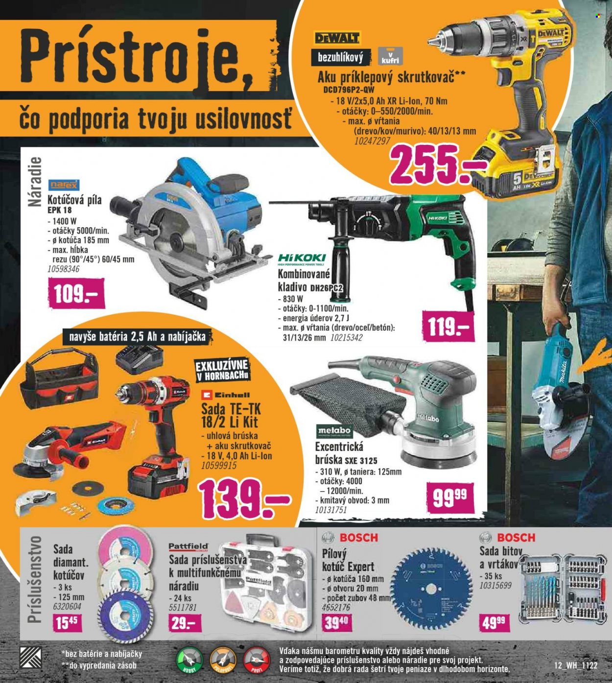 Leták Hornbach - 2.11.2022 - 16.11.2022. Strana 12