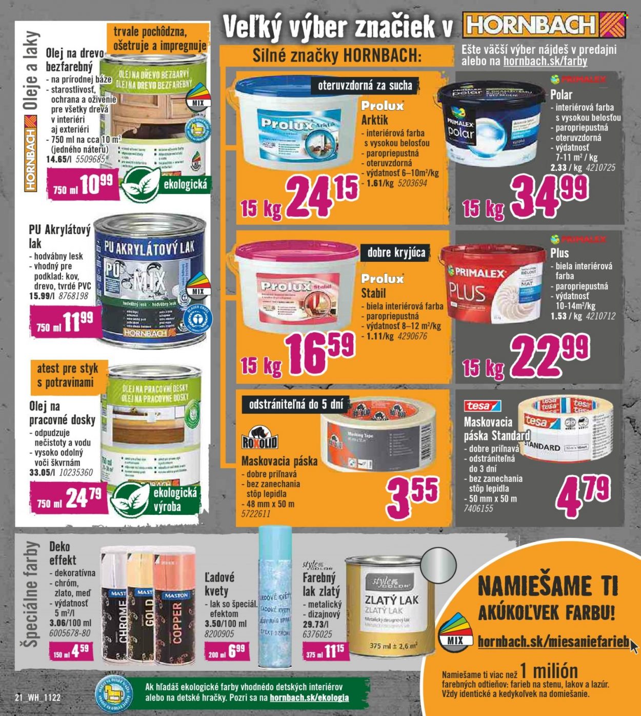 Leták Hornbach - 2.11.2022 - 16.11.2022. Strana 21
