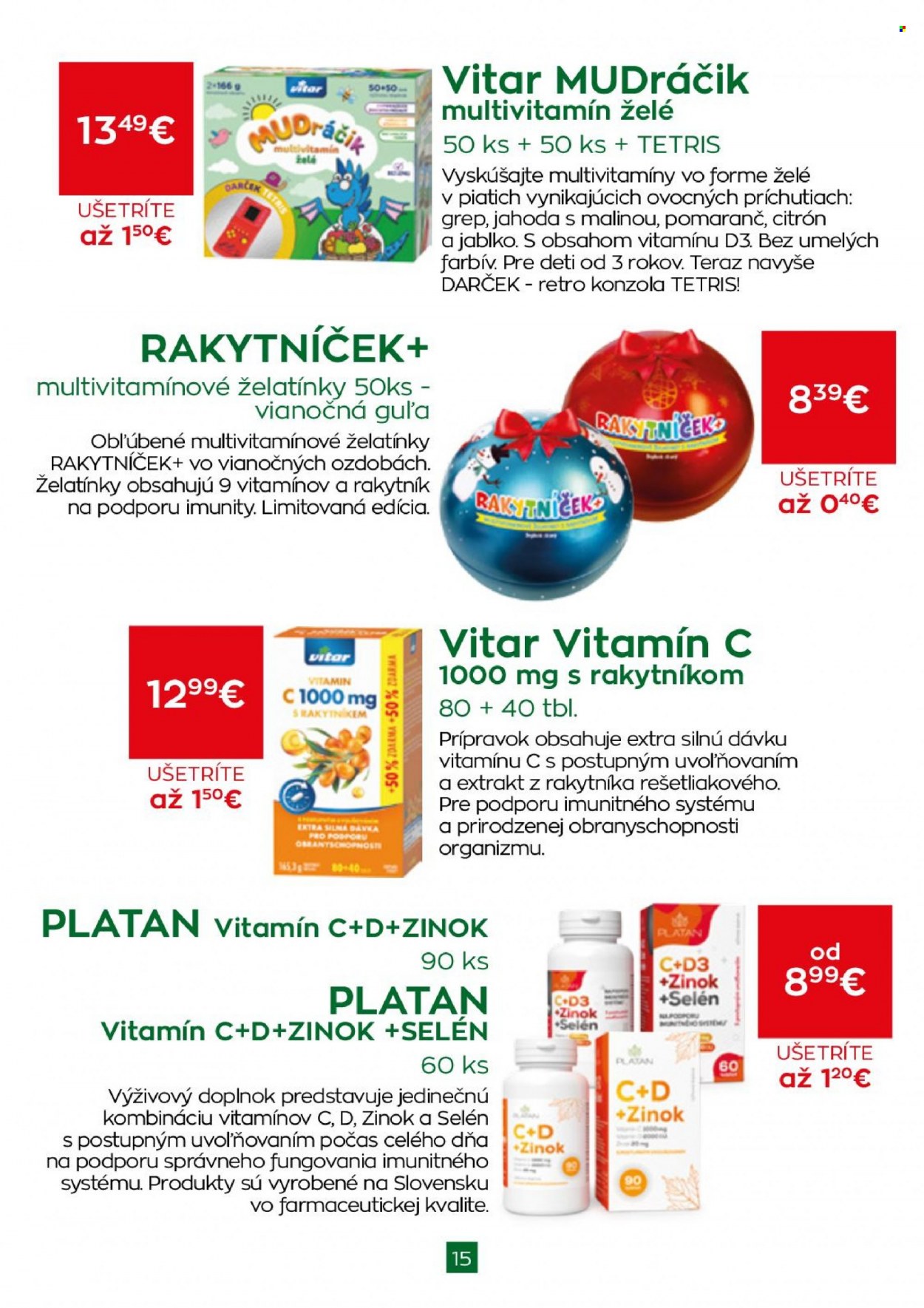 Leták Schneider Lekáreň - 1.11.2022 - 30.11.2022. Strana 15