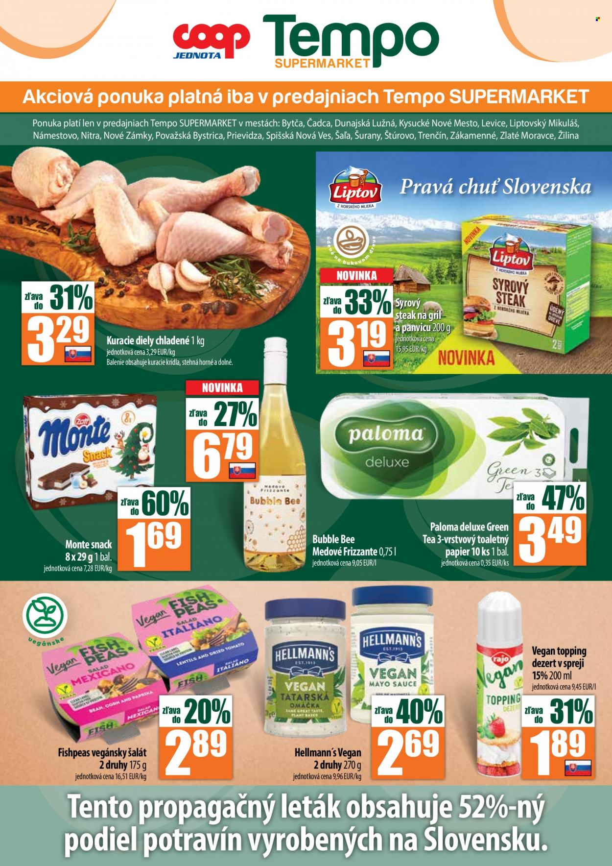 Leták COOP Jednota - 3.11.2022 - 9.11.2022. Strana 12