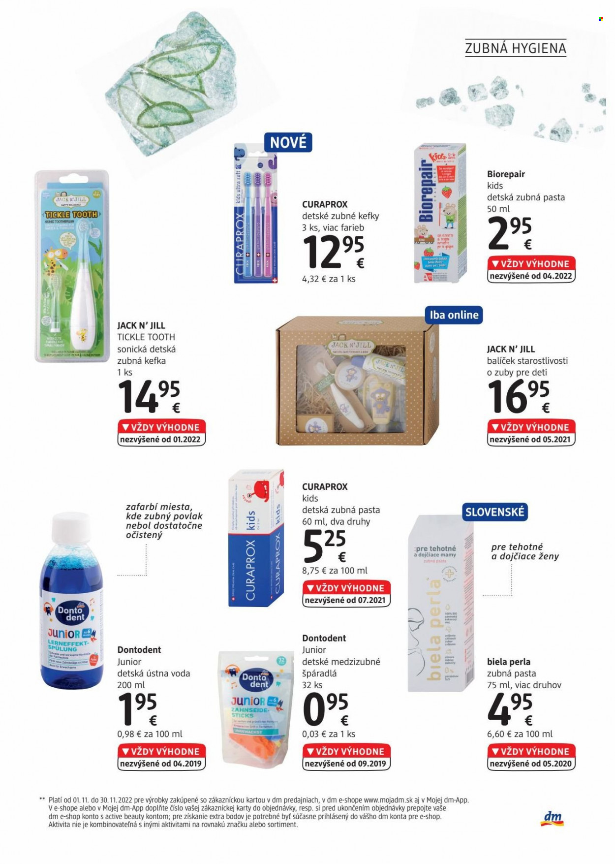 Leták dm drogerie - 1.11.2022 - 30.11.2022. Strana 20