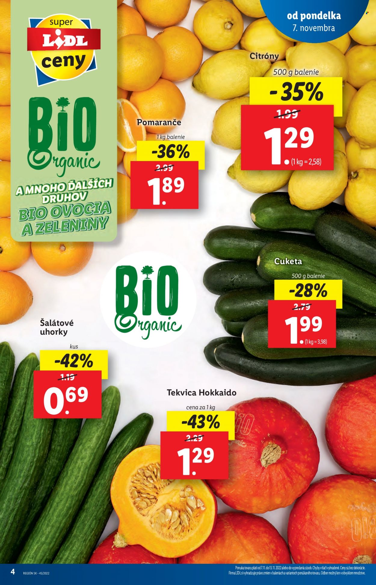 Leták Lidl - 7.11.2022 - 13.11.2022. Strana 4