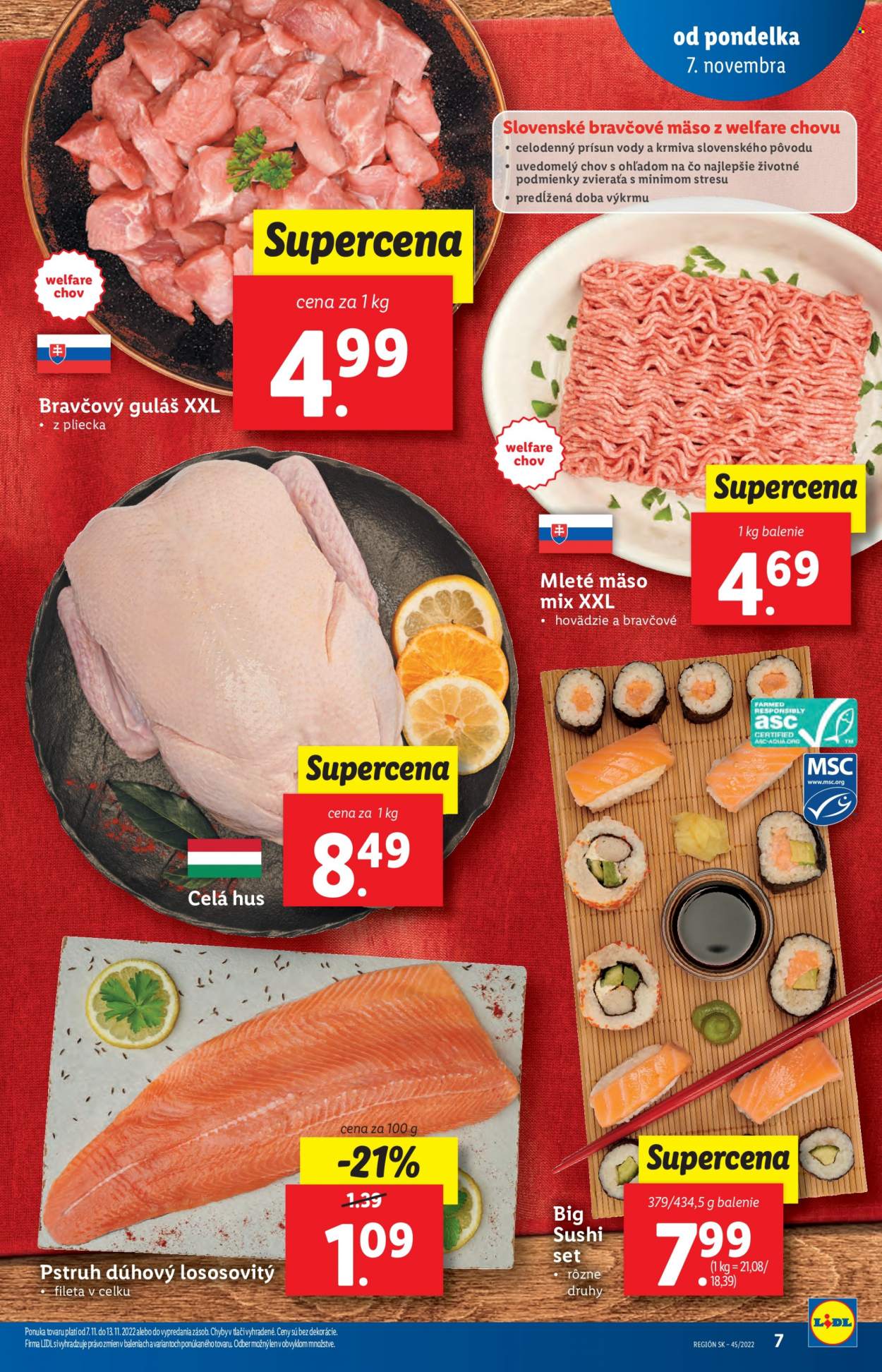 Leták Lidl - 7.11.2022 - 13.11.2022. Strana 7