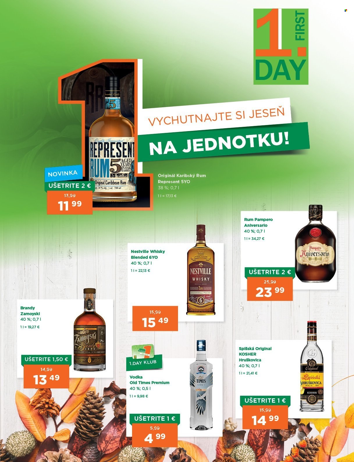 Leták 1Day - 3.11.2022 - 16.11.2022. Strana 1
