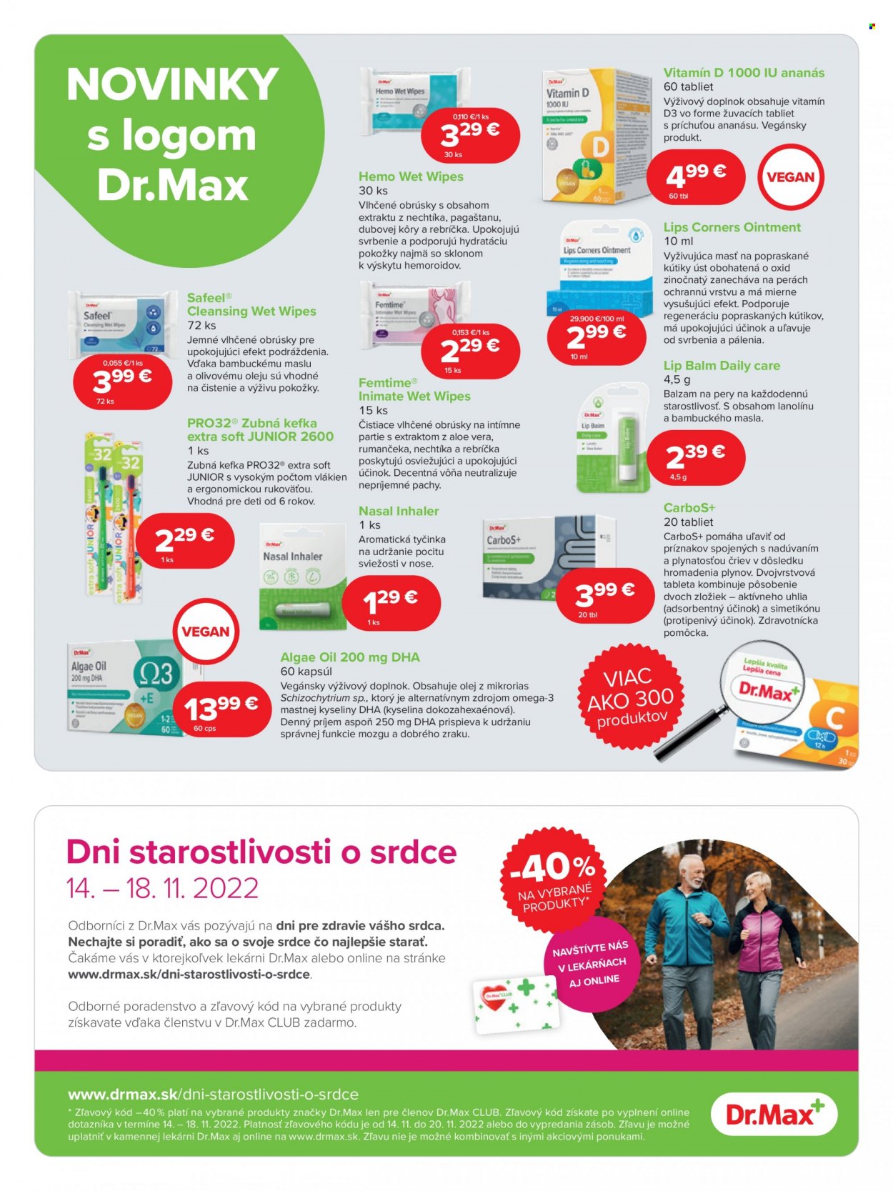 Leták Dr. Max - 1.11.2022 - 30.11.2022. Strana 9