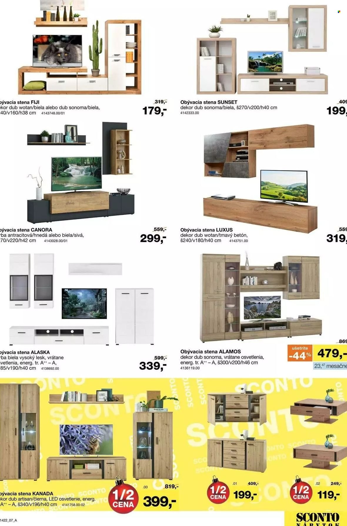 Leták Sconto nábytok - 4.11.2022 - 24.11.2022. Strana 7