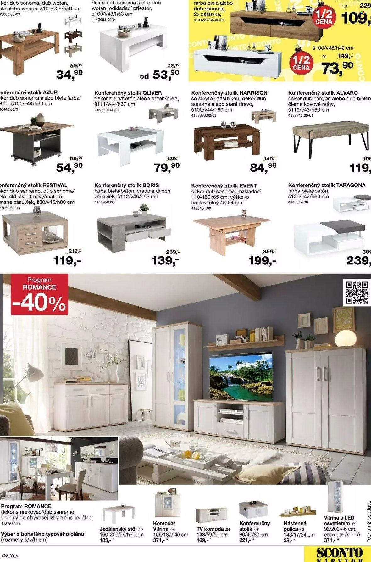 Leták Sconto nábytok - 4.11.2022 - 24.11.2022. Strana 9