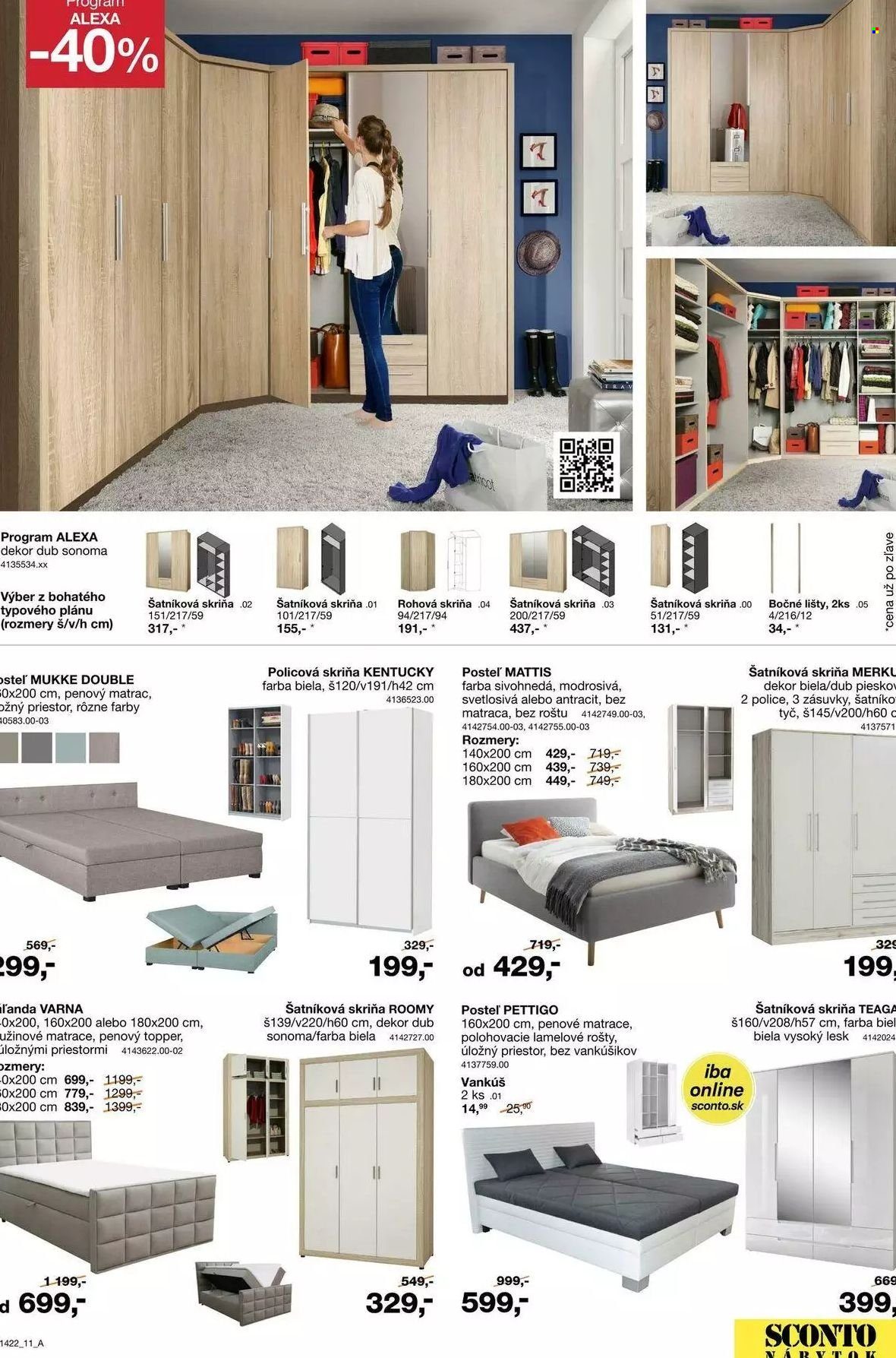 Leták Sconto nábytok - 4.11.2022 - 24.11.2022. Strana 11