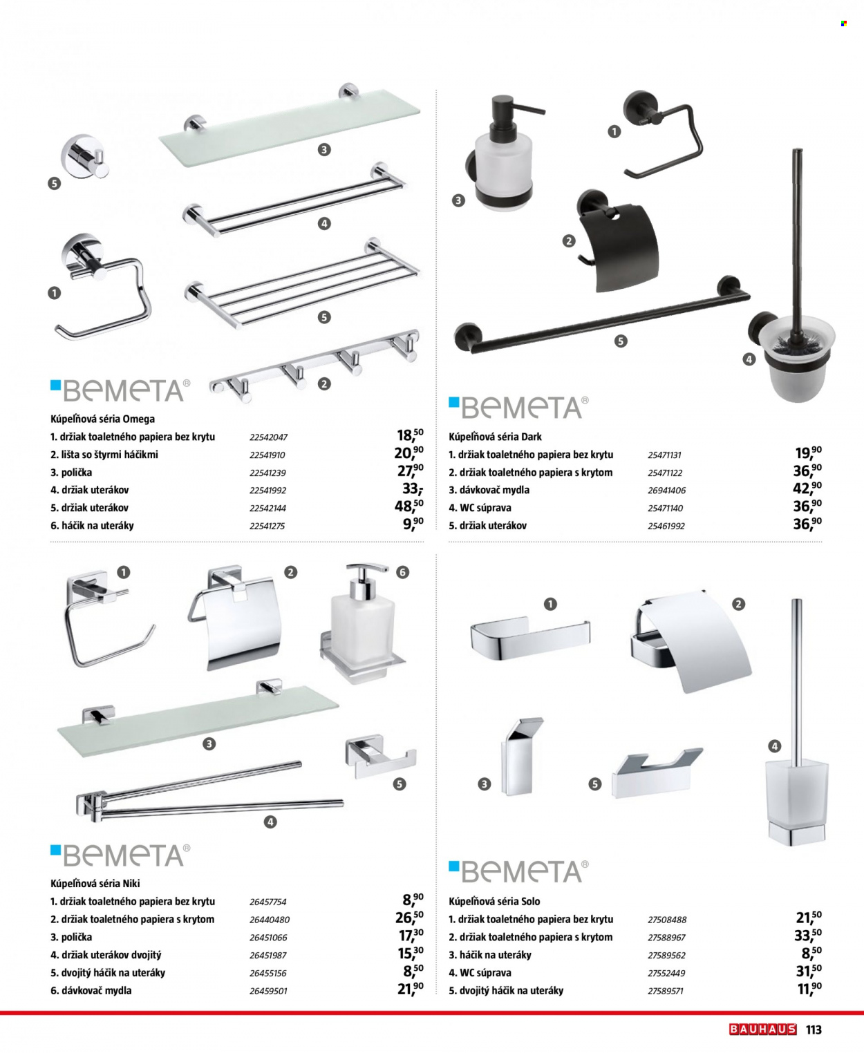 Leták Bauhaus - 5.11.2022 - 31.3.2023. Strana 113