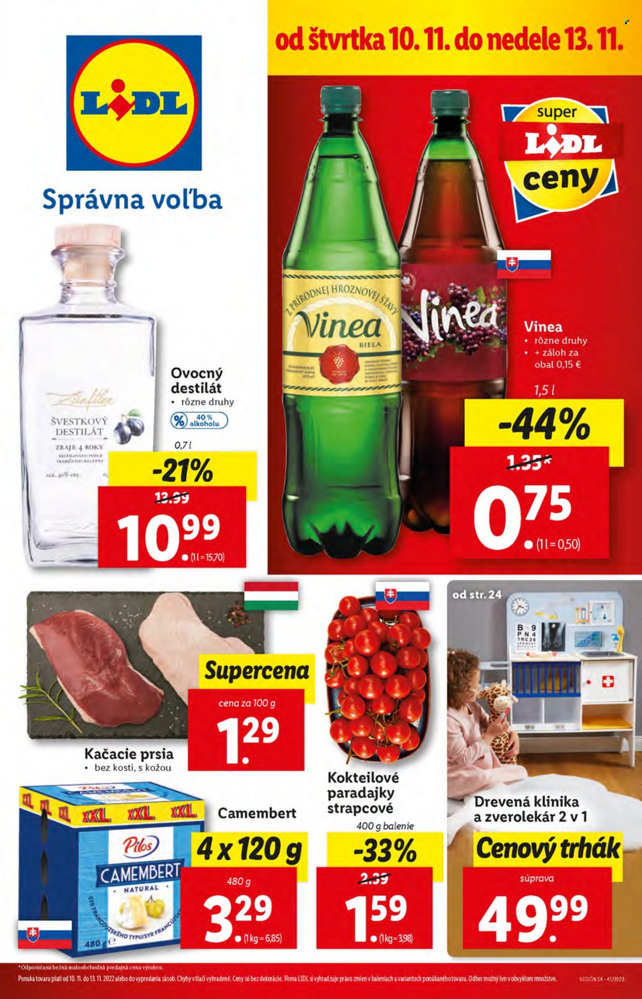 Leták Lidl - 10.11.2022 - 13.11.2022. Strana 1