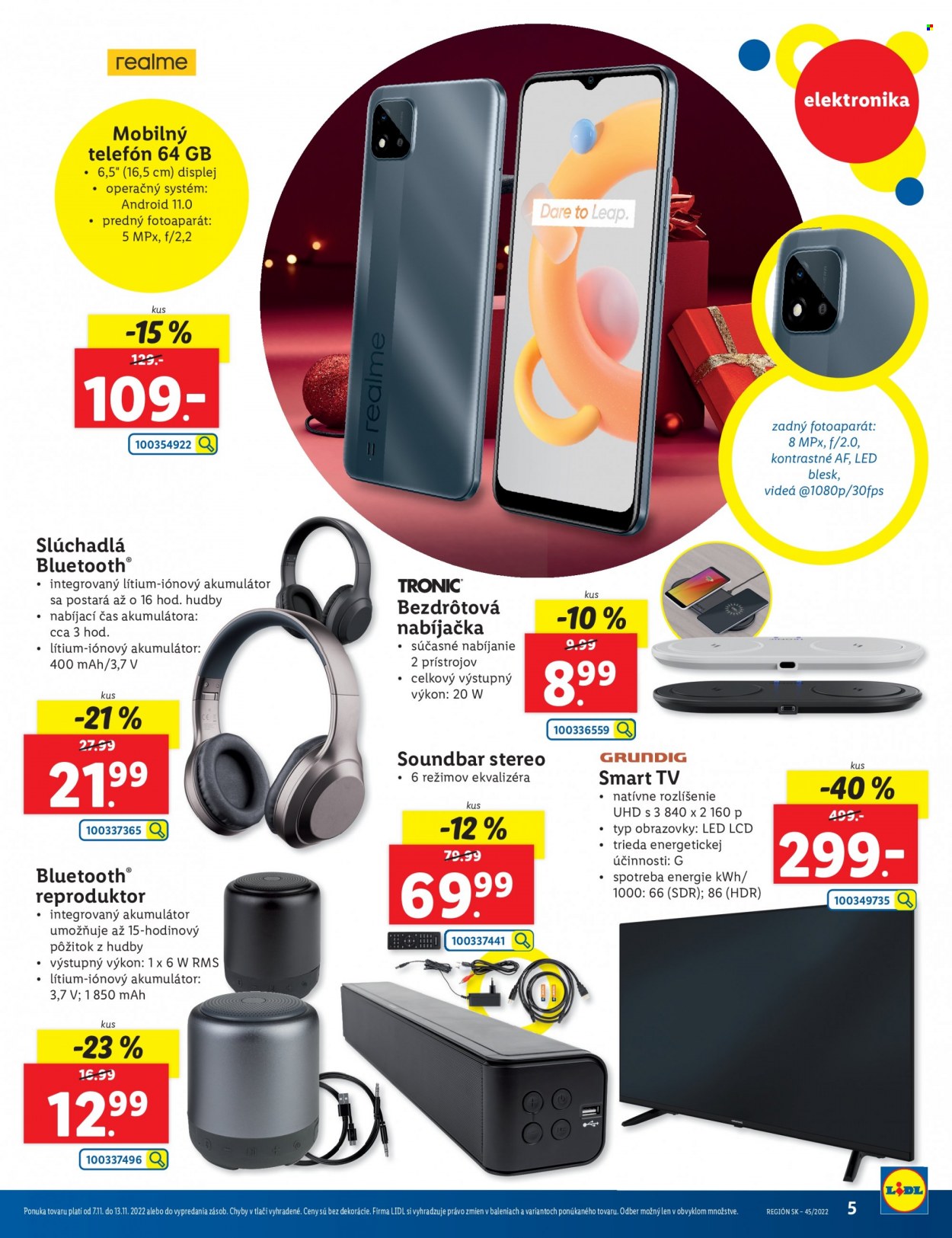 Leták Lidl - 7.11.2022 - 13.11.2022. Strana 5