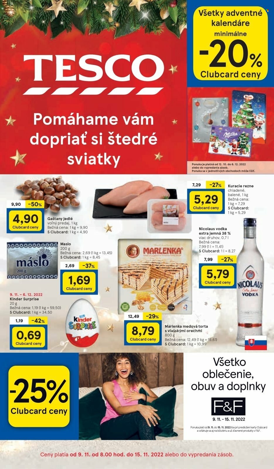 Leták TESCO - 9.11.2022 - 15.11.2022. Strana 1