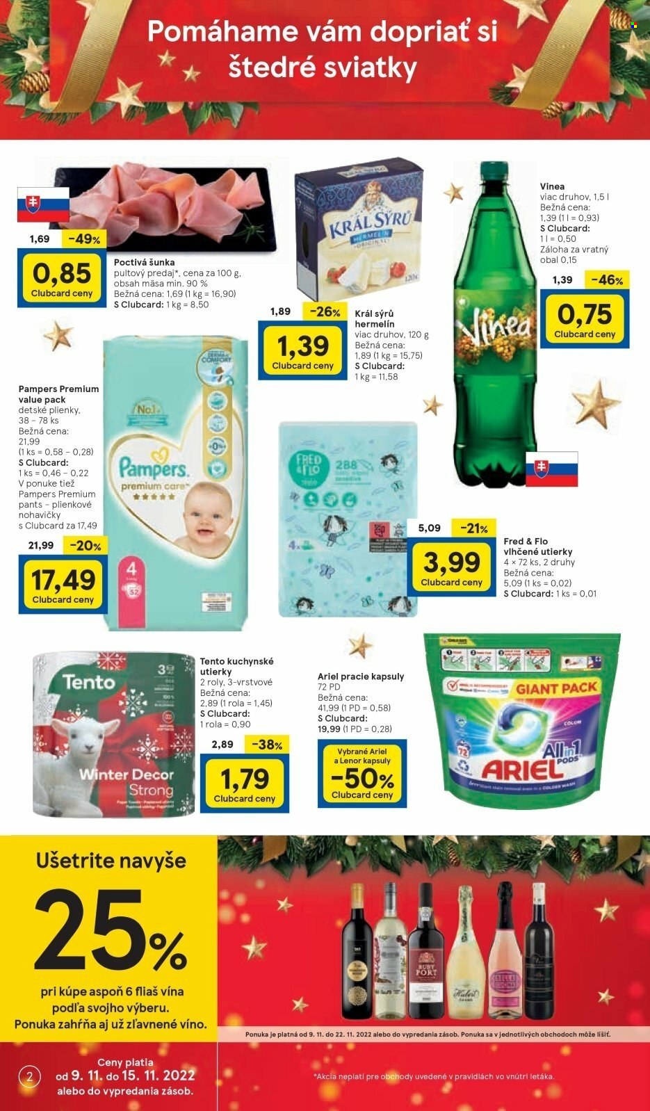 Leták TESCO - 9.11.2022 - 15.11.2022. Strana 2
